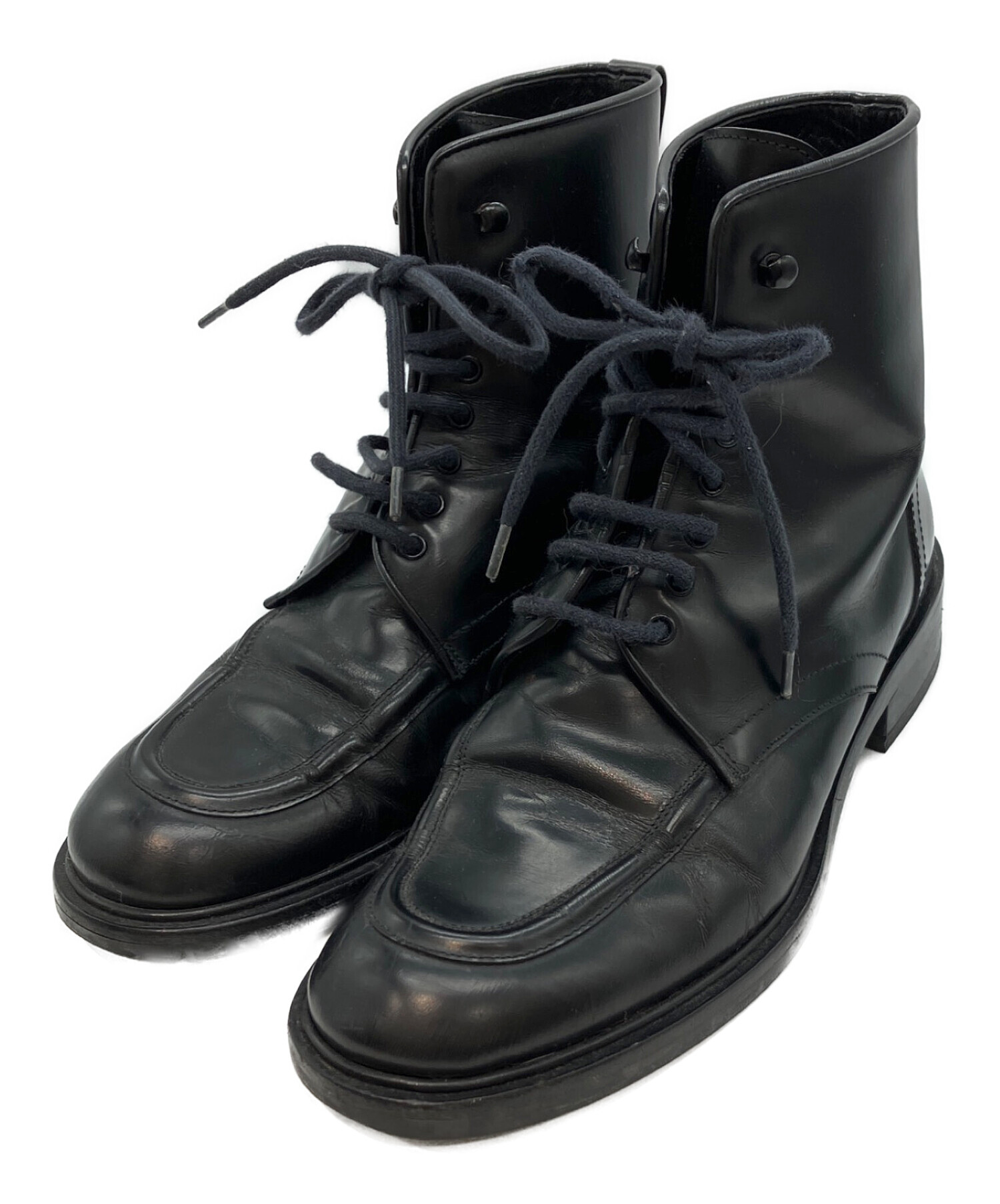 中古・古着通販】GUCCI (グッチ) ブーツ ブラック サイズ:6 1/2
