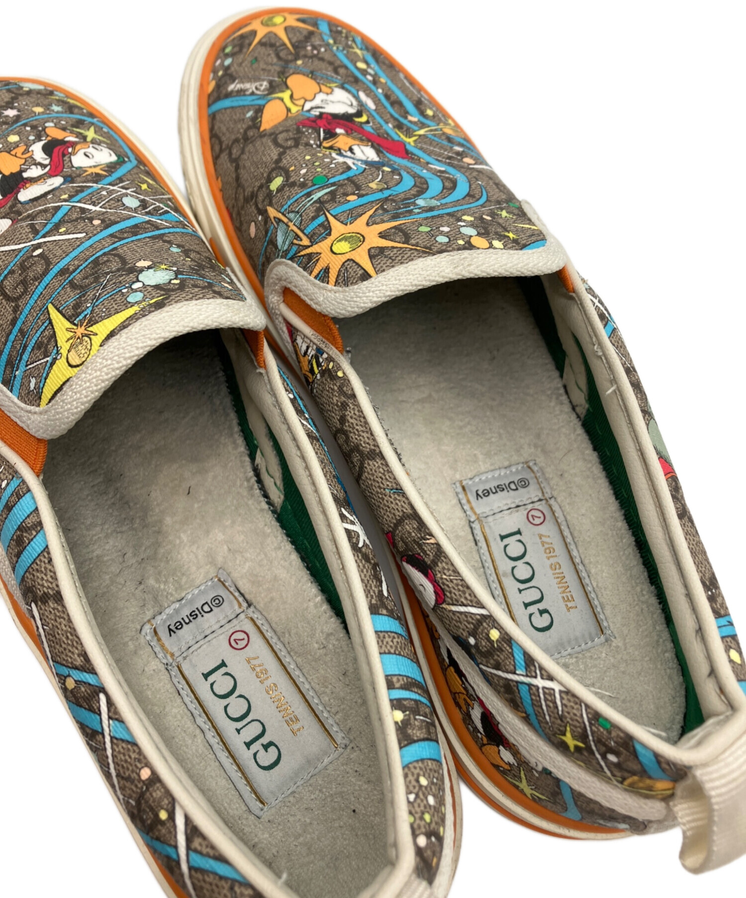 【美品・未使用】GUCCI グッチ　手刺繍ランチョンマット　４枚セット 中古・古着通販】GUCCI (グッチ) DISNEY (ディズニー) 1977 Tennis
