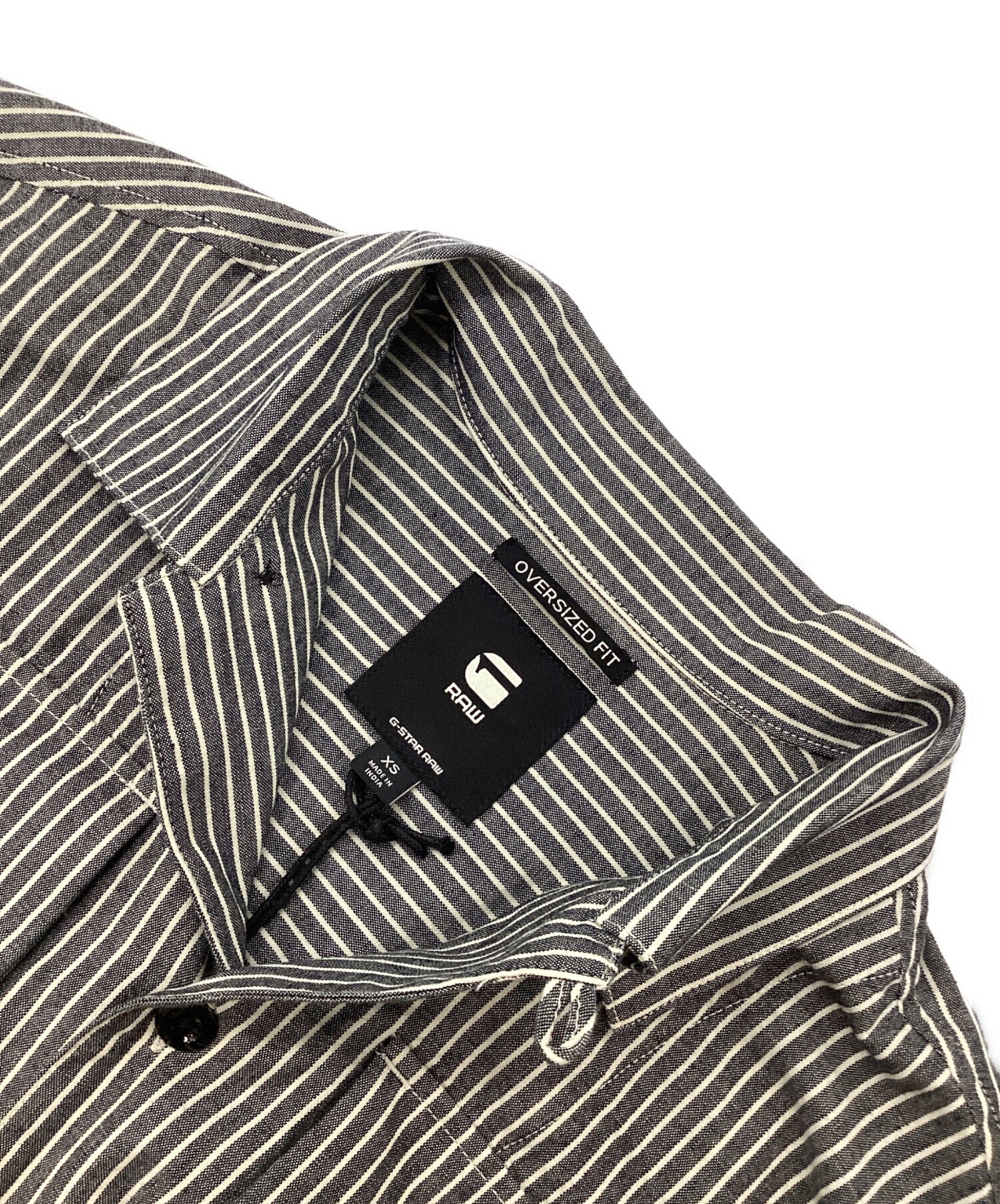 中古・古着通販】G-STAR RAW (ジースターロゥ) 半袖シャツ グレー
