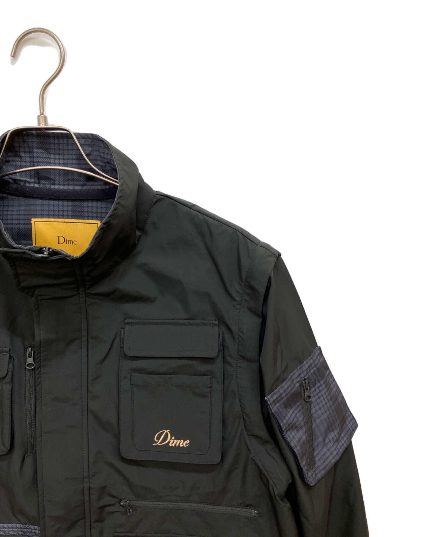 中古・古着通販】Dime (ダイム) Fishing Zip Off Jacket ブラック