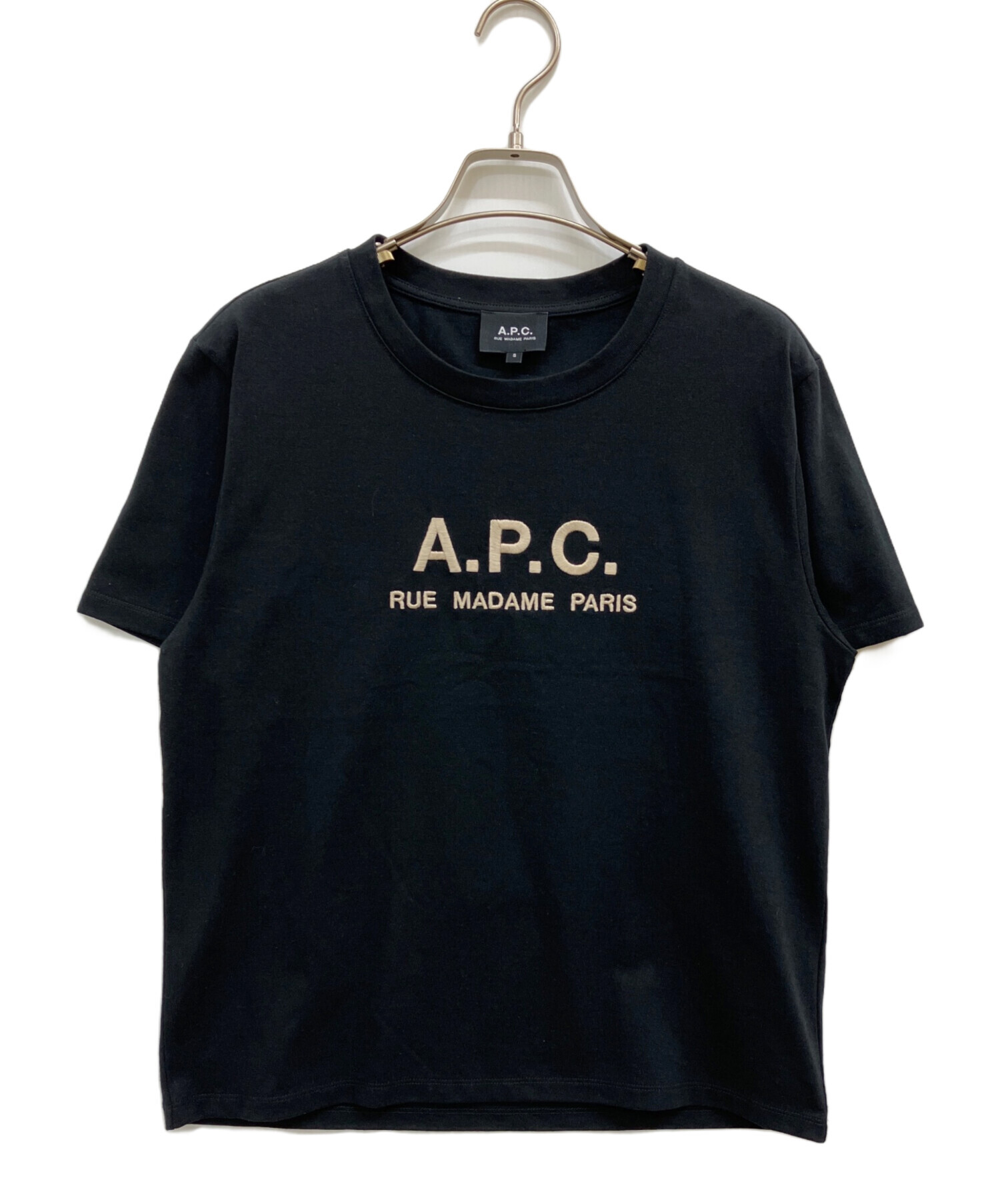 中古・古着通販】A.P.C. (アーペーセー) 半袖カットソー ブラック 
