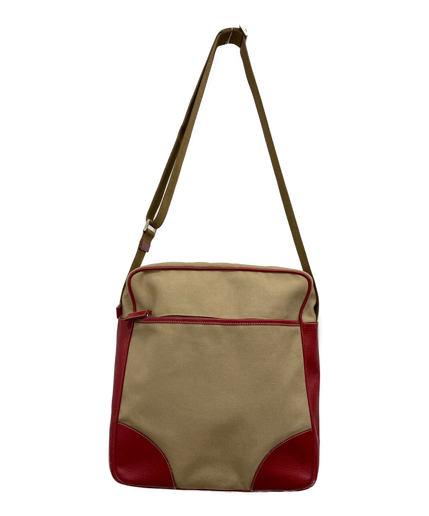 中古・古着通販】PRADA (プラダ) ショルダーバッグ ベージュ｜ブランド