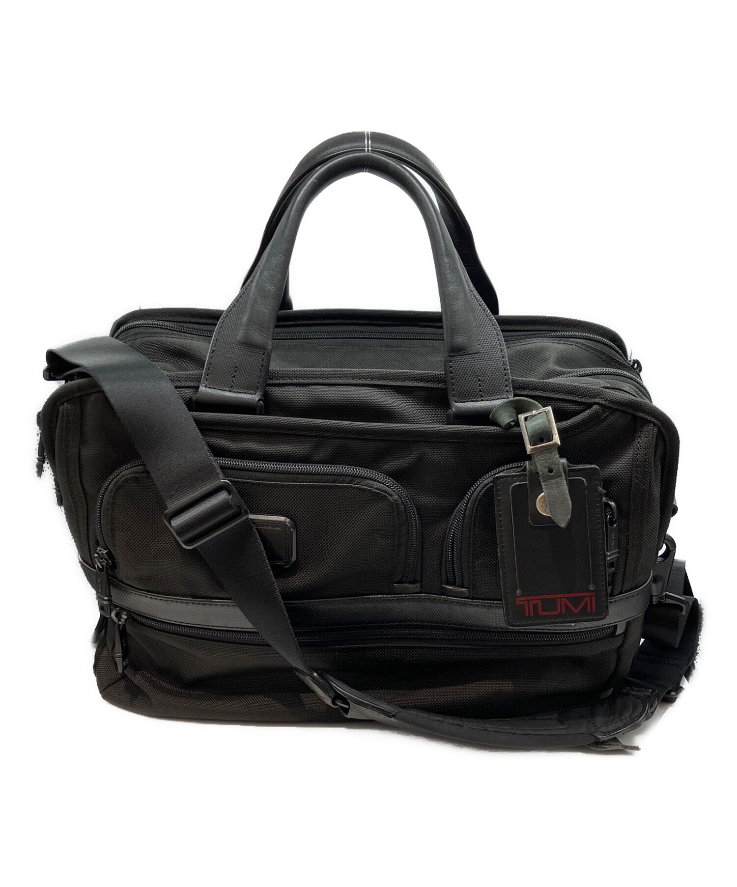 【tumi】ブリーフケース【新古品】 中古・古着通販】TUMI (トゥミ) ブリーフケース ブラック｜ブランド