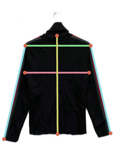 中古・古着通販】GUCCI (グッチ) シェリーラインタートルネックニット
