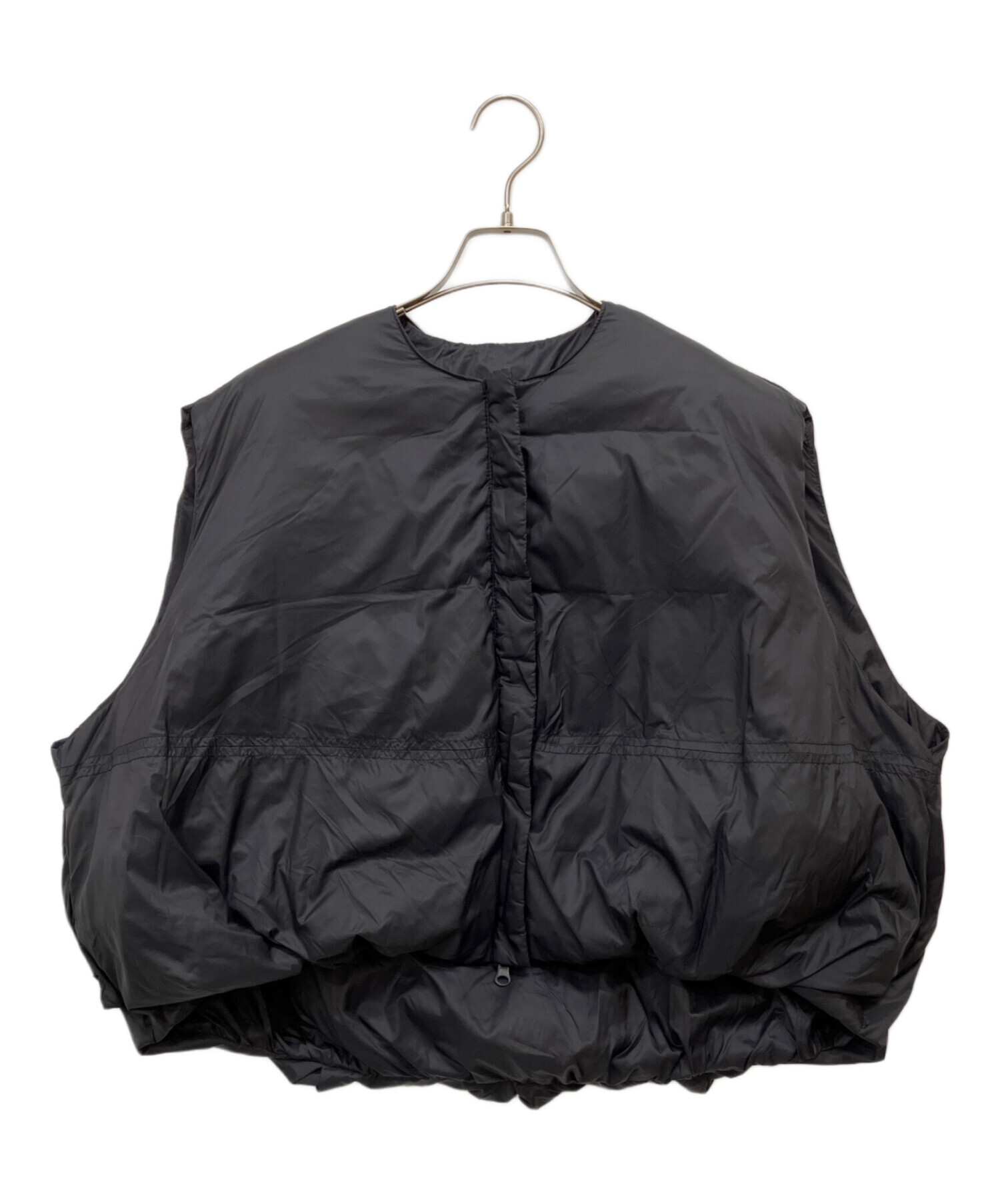 中古・古着通販】wee9s (ウィークス) egg down vest ブラック サイズ