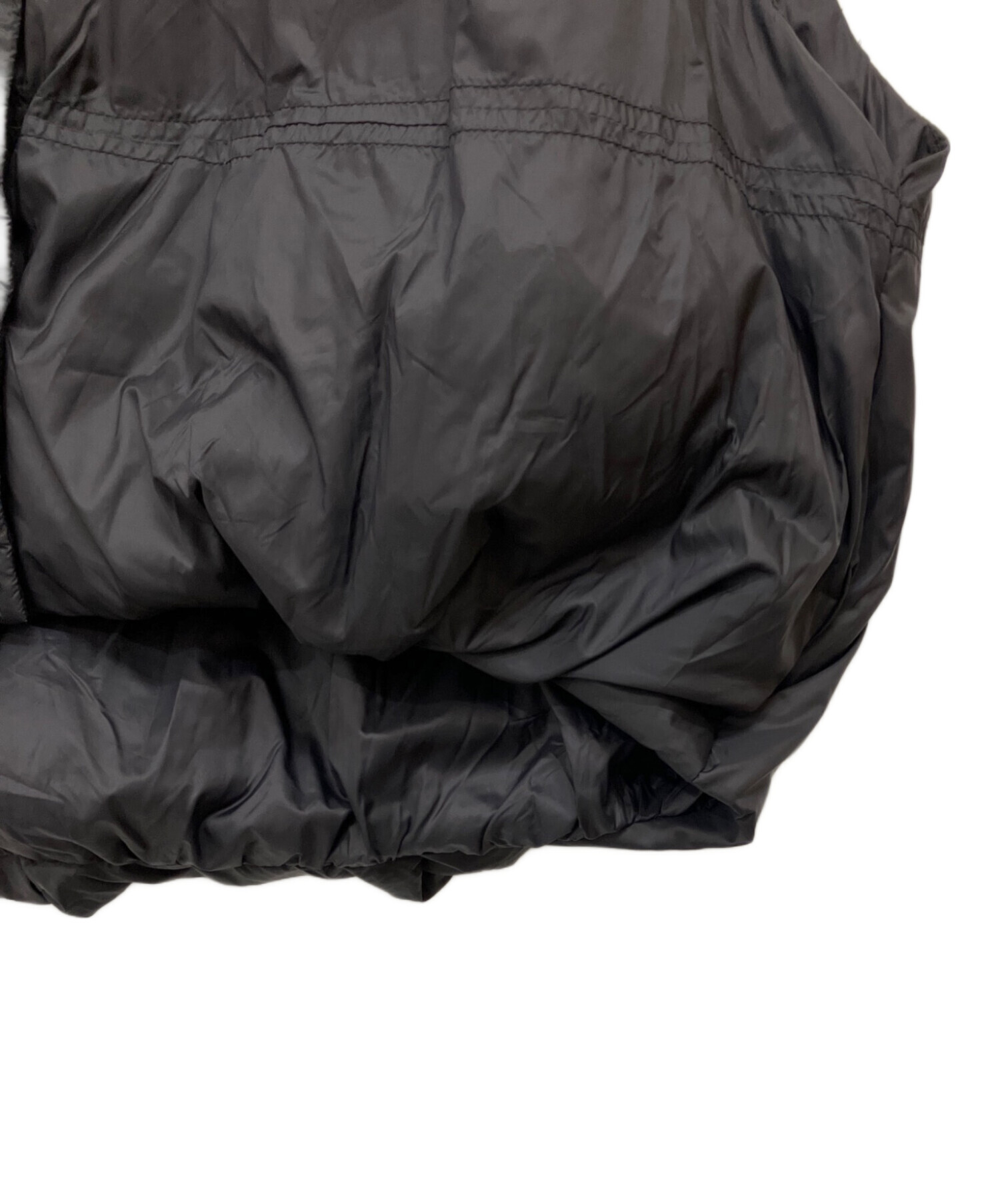 中古・古着通販】wee9s (ウィークス) egg down vest ブラック サイズ