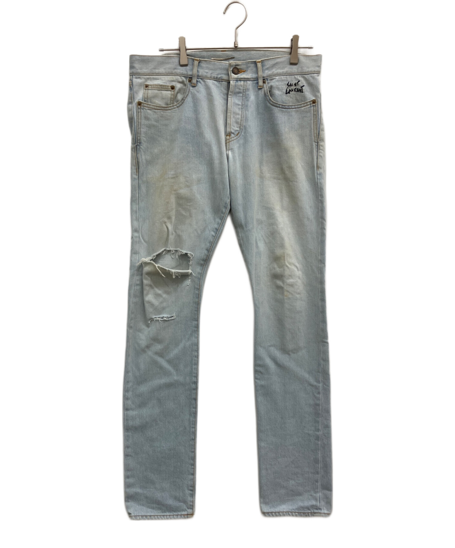 SAINT LAURENT PARIS デニムパンツ 中古・古着通販】Saint Laurent Paris (サンローランパリ) デニム