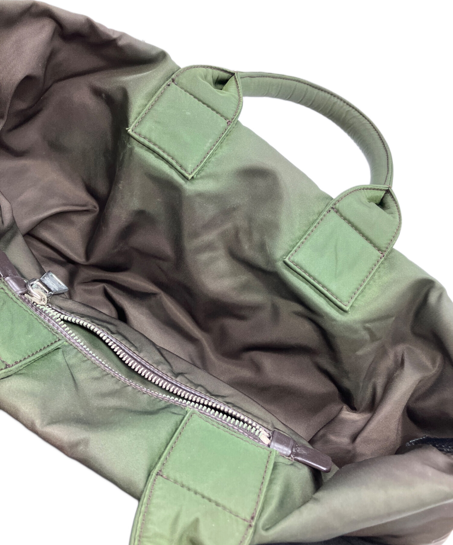 中古・古着通販】PRADA (プラダ) リバーシブルトートバッグ ブラック