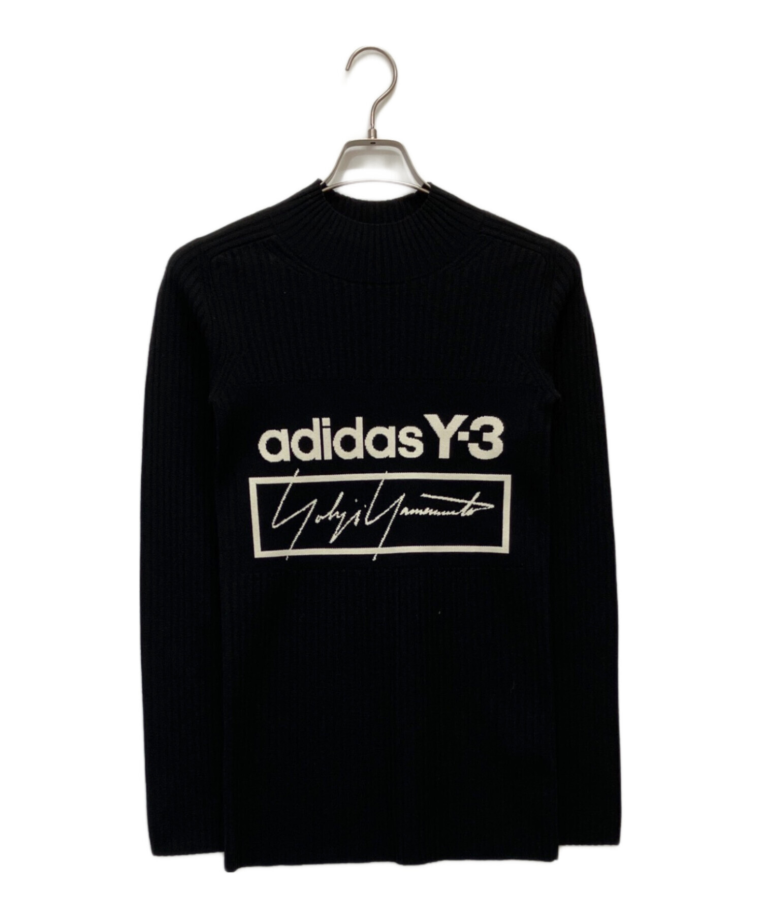 中古・古着通販】Y-3 (ワイスリー) ハイネックニット ブラック サイズ