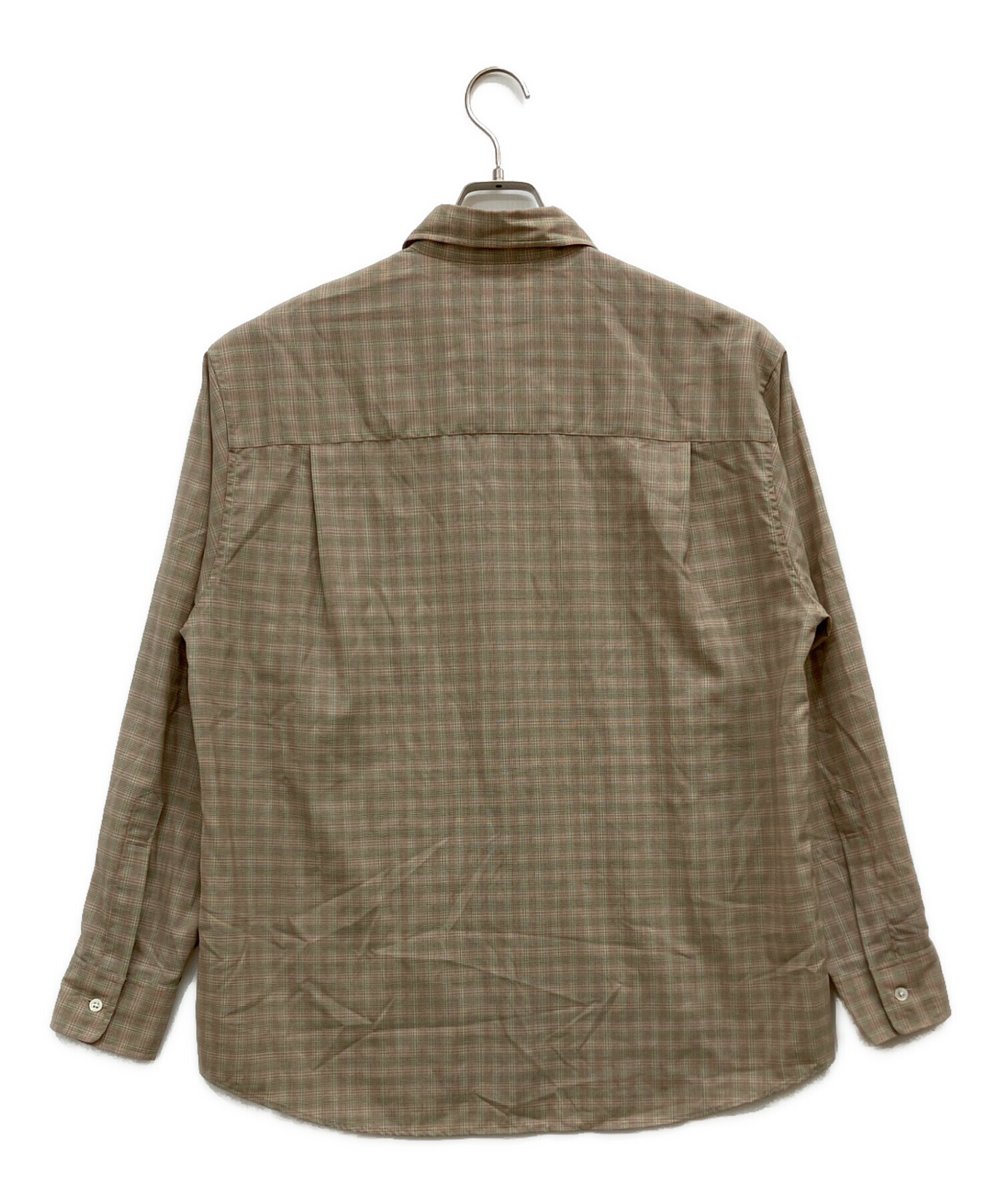 中古・古着通販】AURALEE (オーラリー) SUPER LIGHT WOOL CHECK SHIRTS