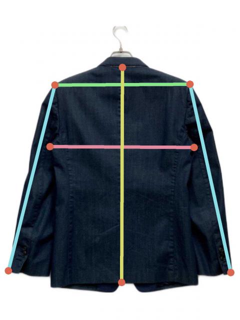 中古・古着通販】MARC JACOBS (マークジェイコブス) デニムテーラード