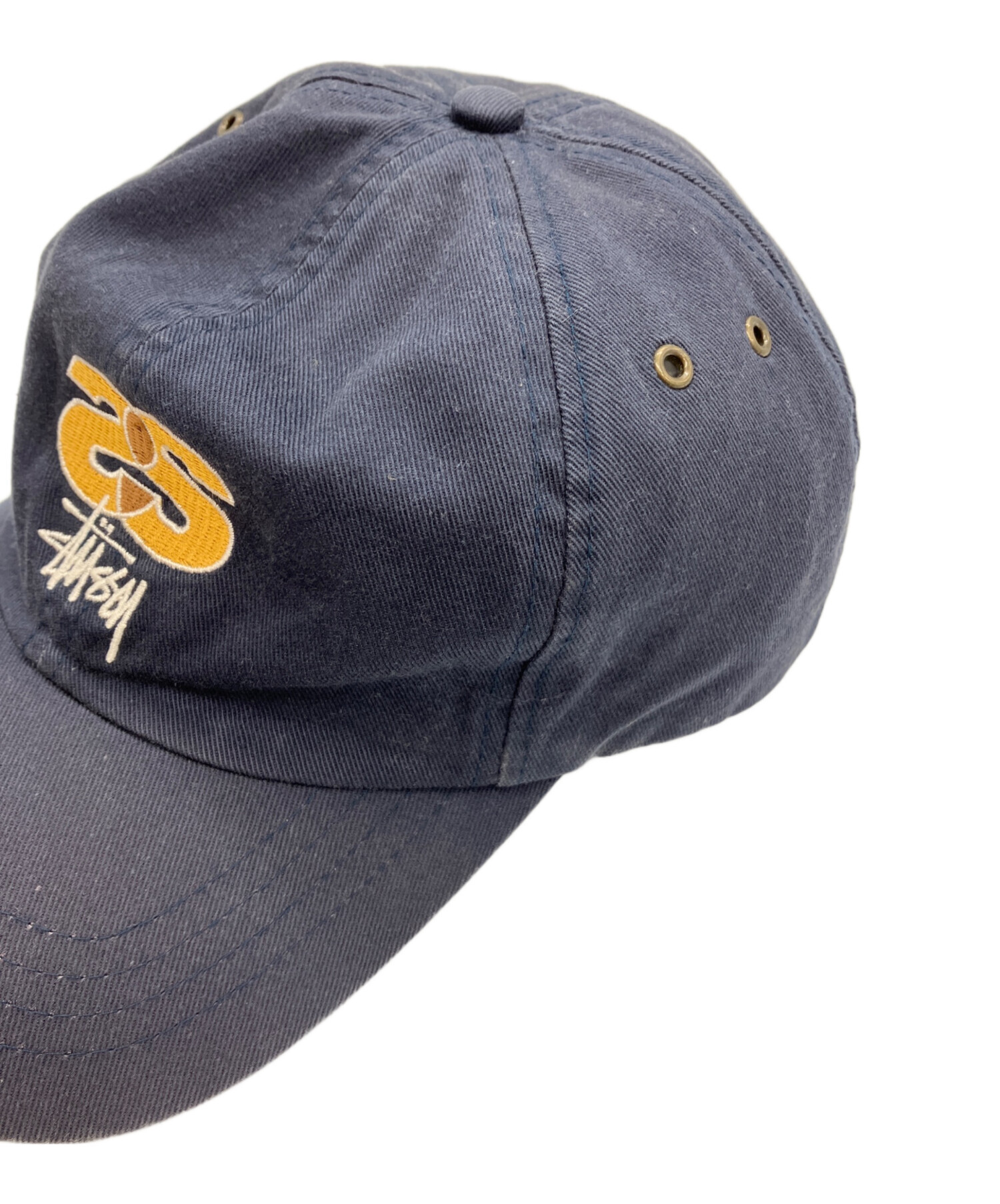 中古・古着通販】stussy (ステューシー) 90s'ロゴ刺繍キャップ