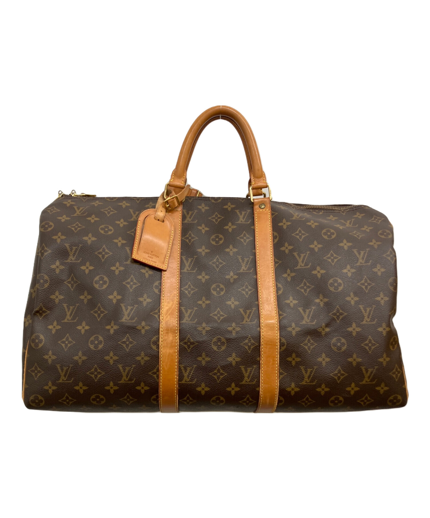ルイヴィトン キーポル50 モノグラム ボストンバッグ 正規品　真贋済 中古・古着通販】LOUIS VUITTON (ルイ ヴィトン) キーポル50