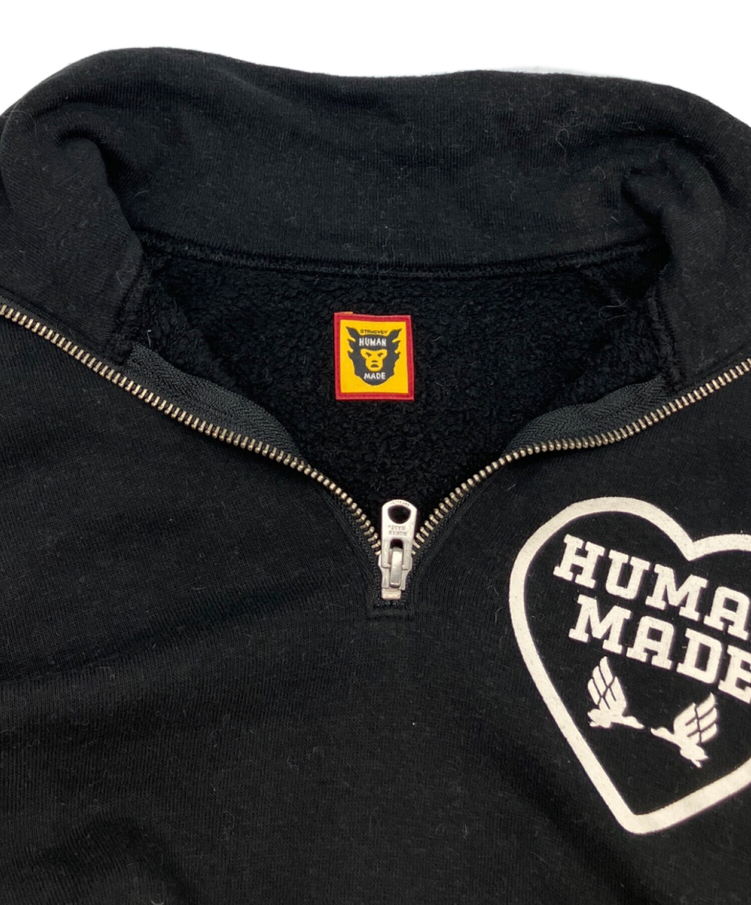 中古・古着通販】HUMAN MADE (ヒューマンメイド) military half zip