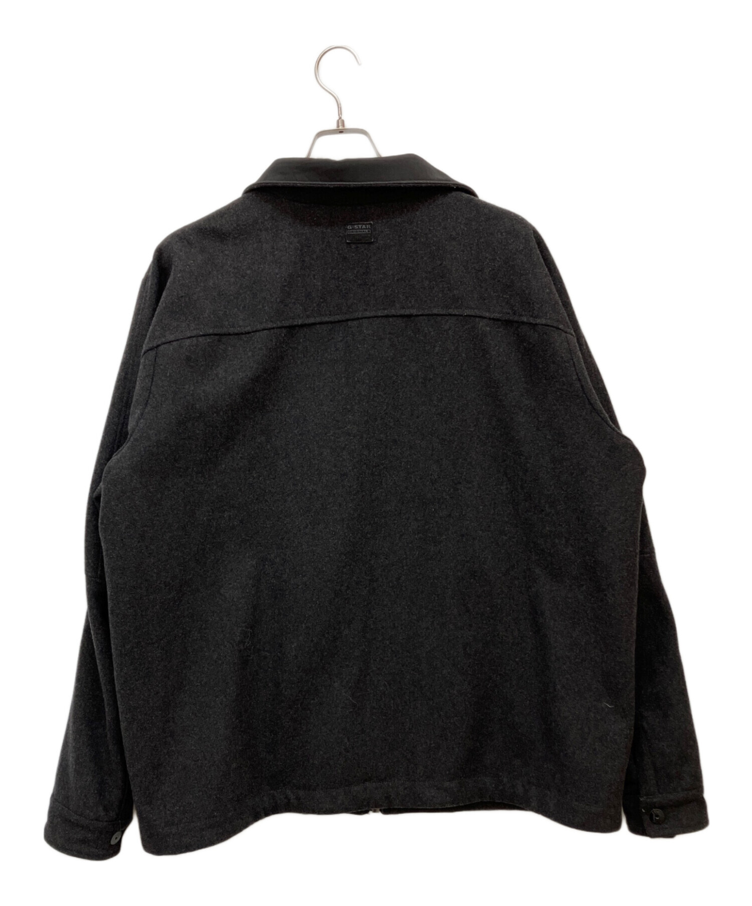 中古・古着通販】G-STAR RAW (ジースターロゥ) WOOL BOMBER ブラック