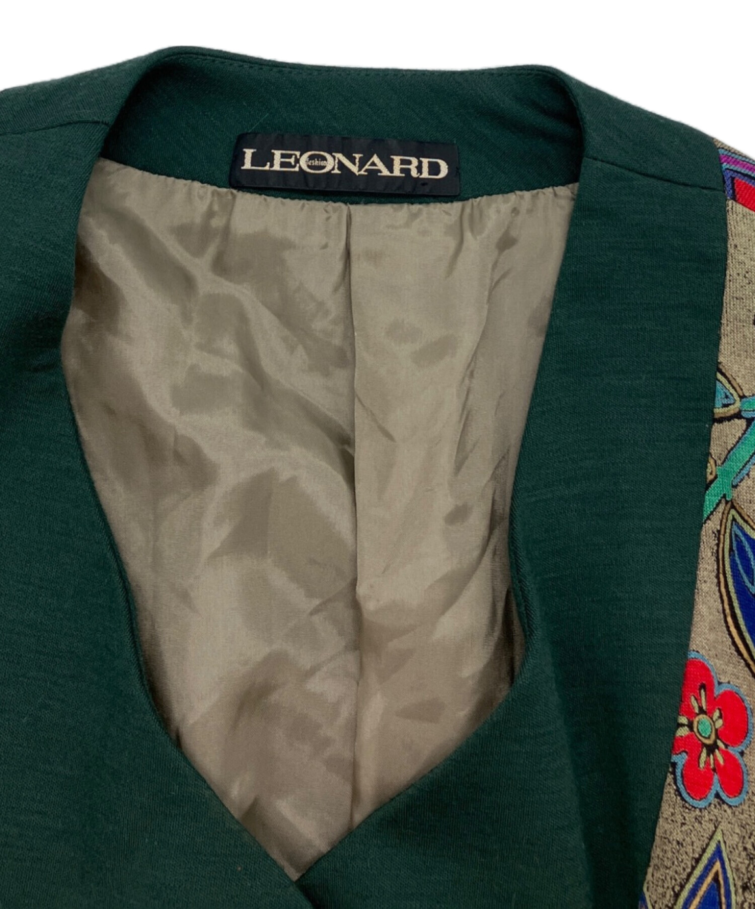中古・古着通販】LEONARD (レオナール) ジャケット マルチカラー