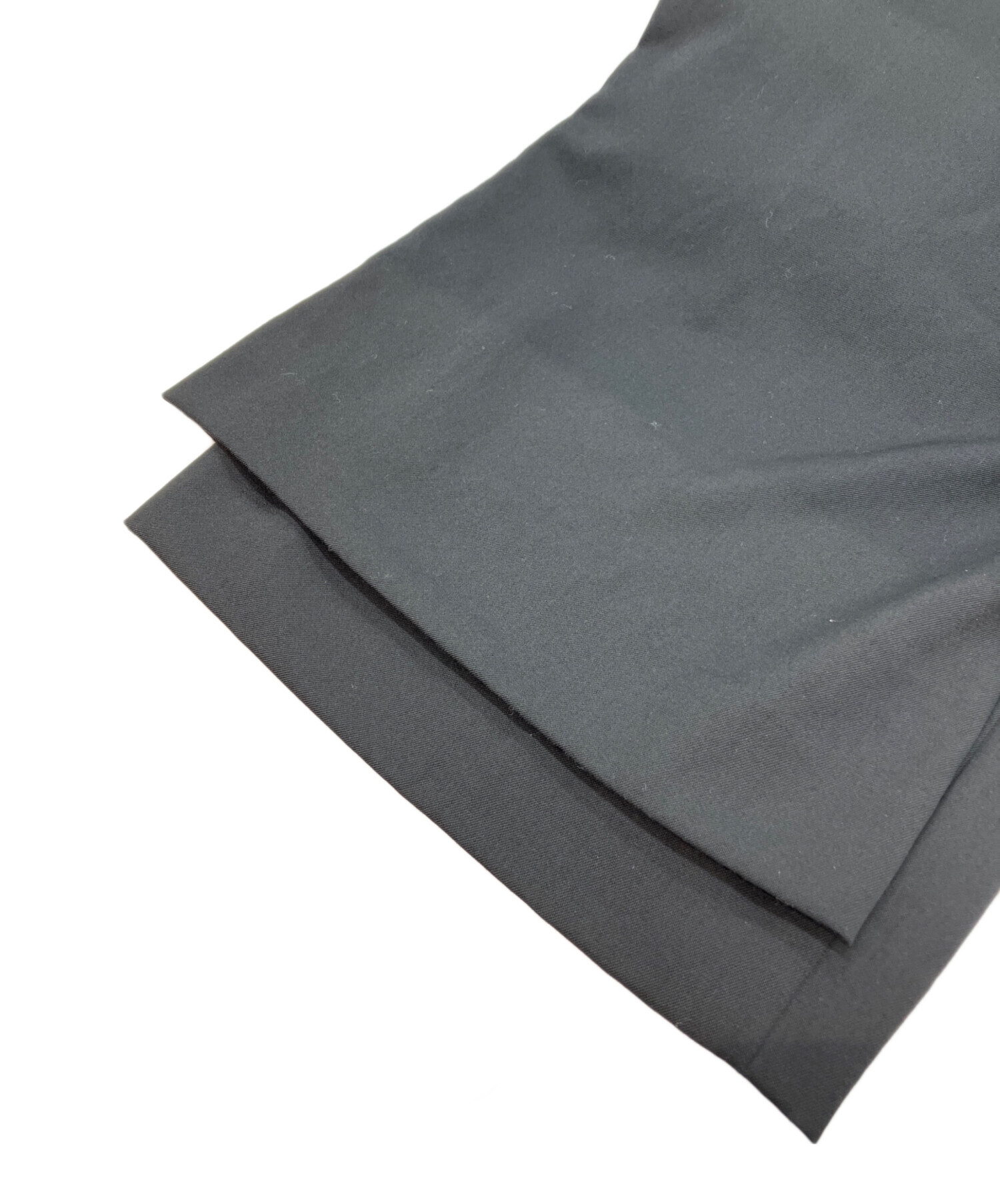 中古・古着通販】ssstein (シュタイン) EXTRA WIDE TROUSERS ブラック