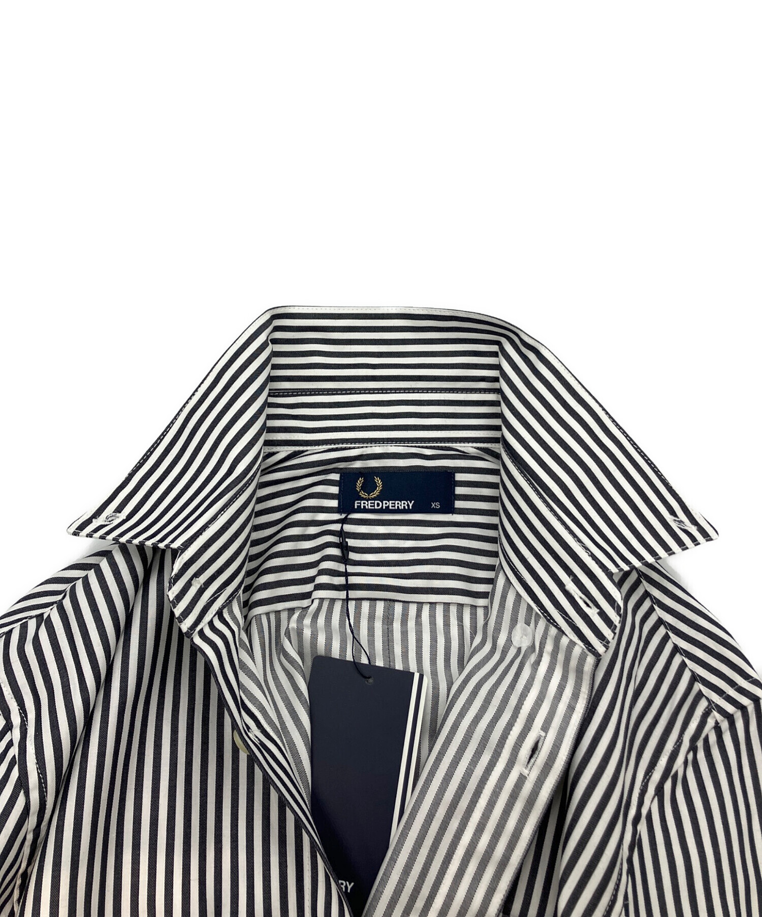 中古・古着通販】FRED PERRY (フレッドペリー) ストライプシャツ