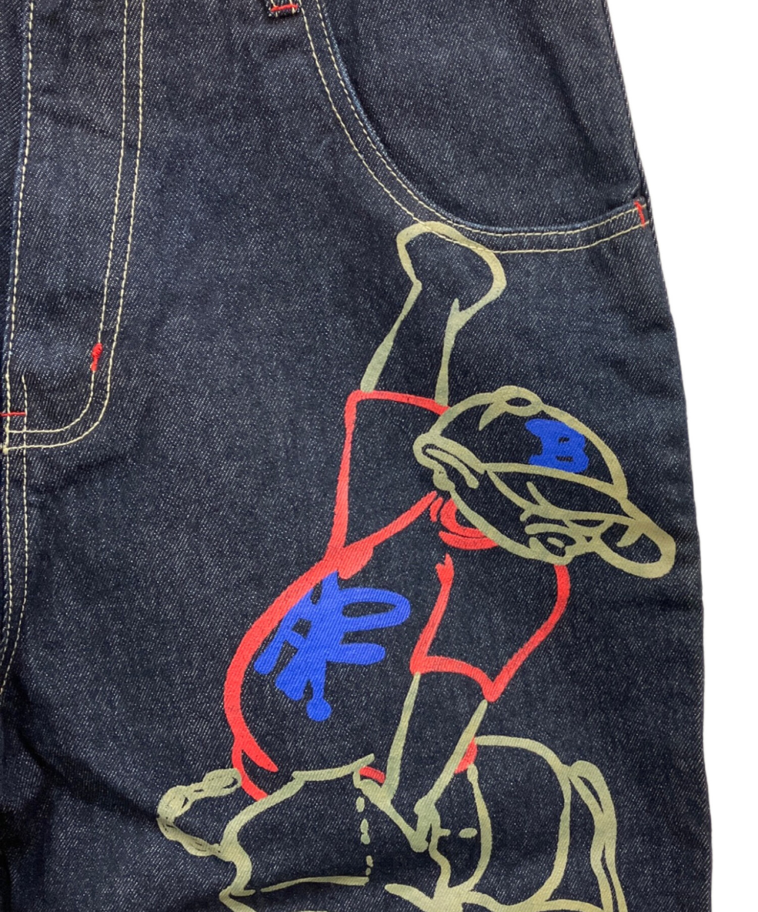 中古・古着通販】SOHK (ショック) デニムパンツ インディゴ サイズ