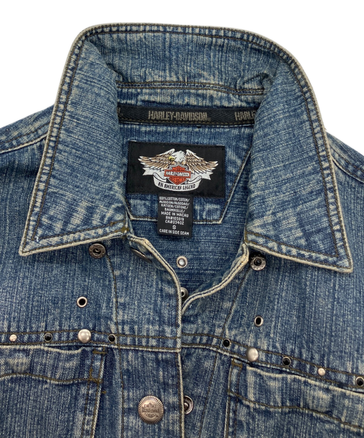 中古・古着通販】HARLEY-DAVIDSON (ハーレーダビッドソン) デニム