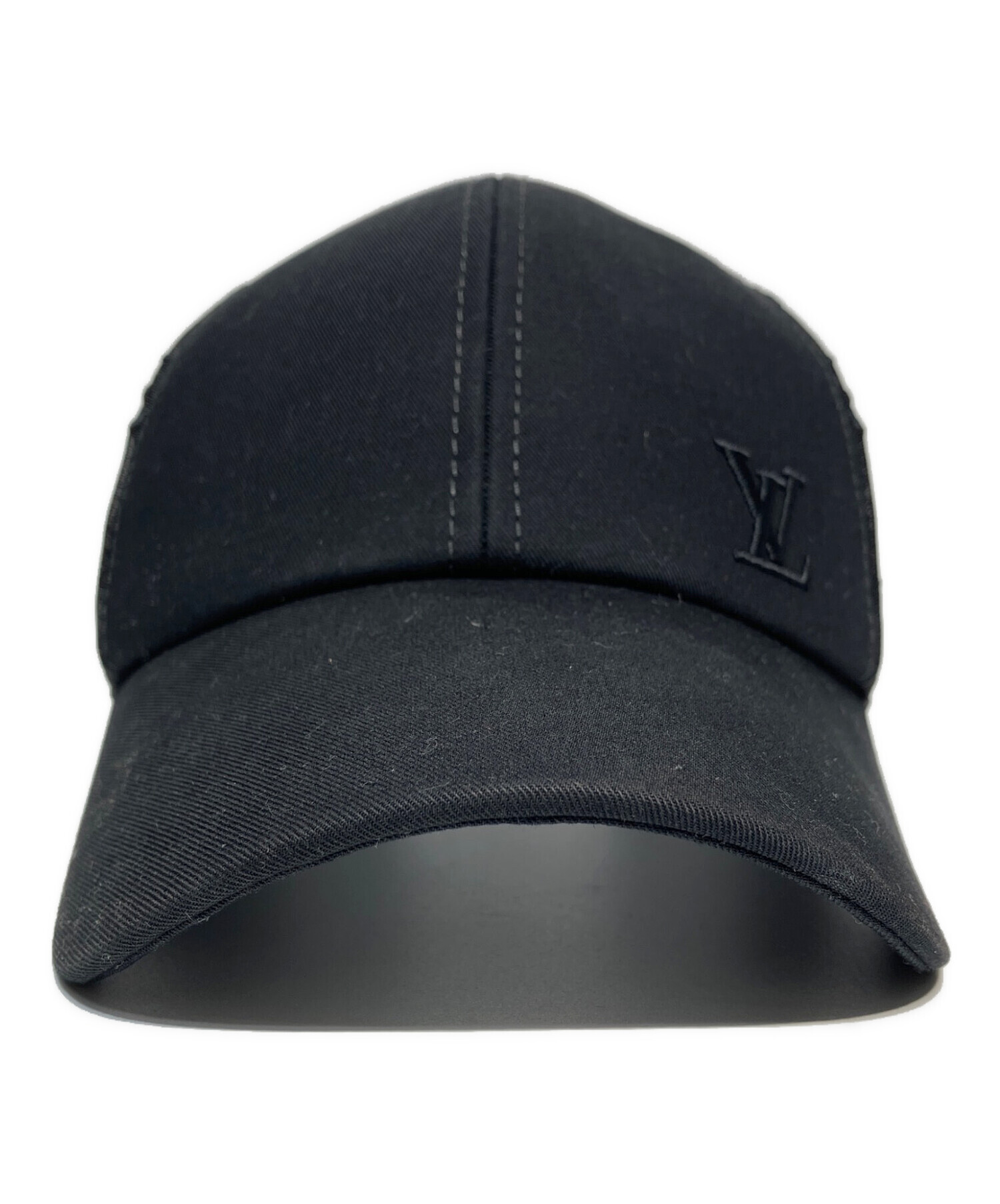 【新品未使用】LOUIS VUITTON ブラック ベースボールキャップ 中古・古着通販】LOUIS VUITTON (ルイ ヴィトン) キャップ・ベース