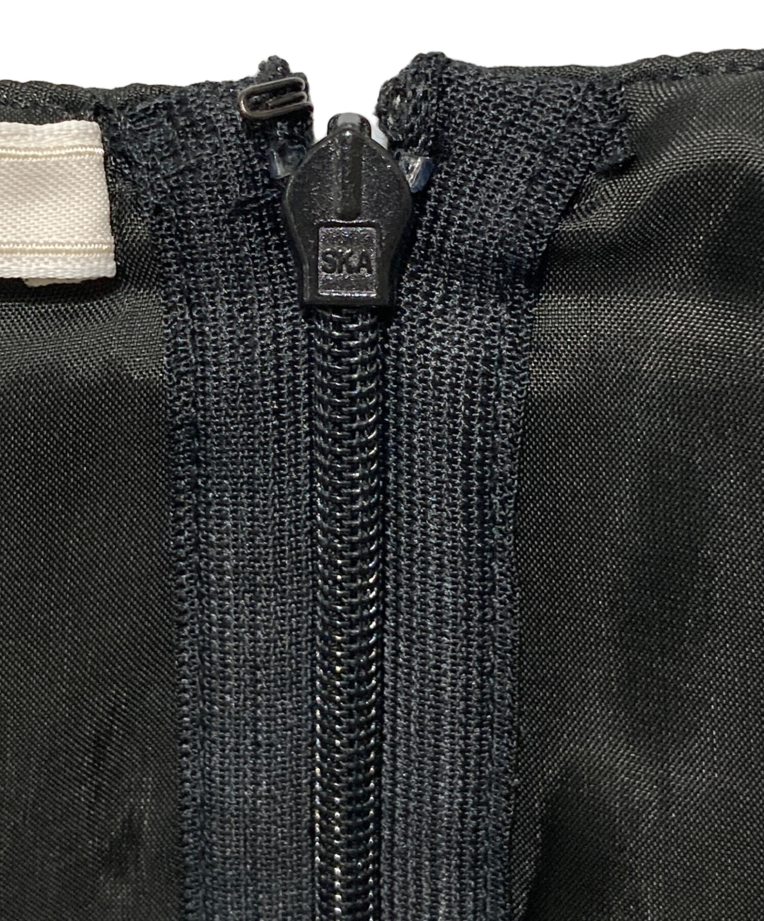 中古・古着通販】PRADA (プラダ) 半袖ワンピース ブラック サイズ:40