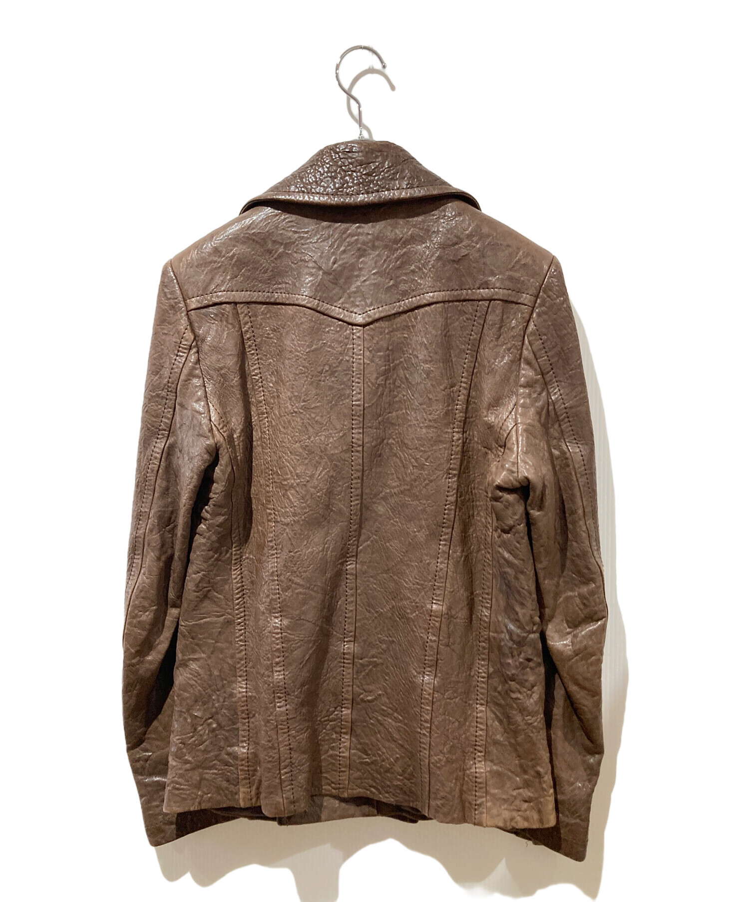 D＆G ヴィンテージ加工 ラムレザーブルゾン 中古・古着通販】DOLCE & GABBANA (ドルチェ＆ガッバーナ) ラムレザー