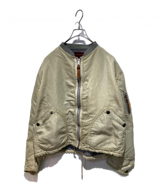 dezert MA-1 フライトジャケット リバーシブル　USED 中古・古着通販】dezert (デザート) MA-1 フライトジャケット ベージュ