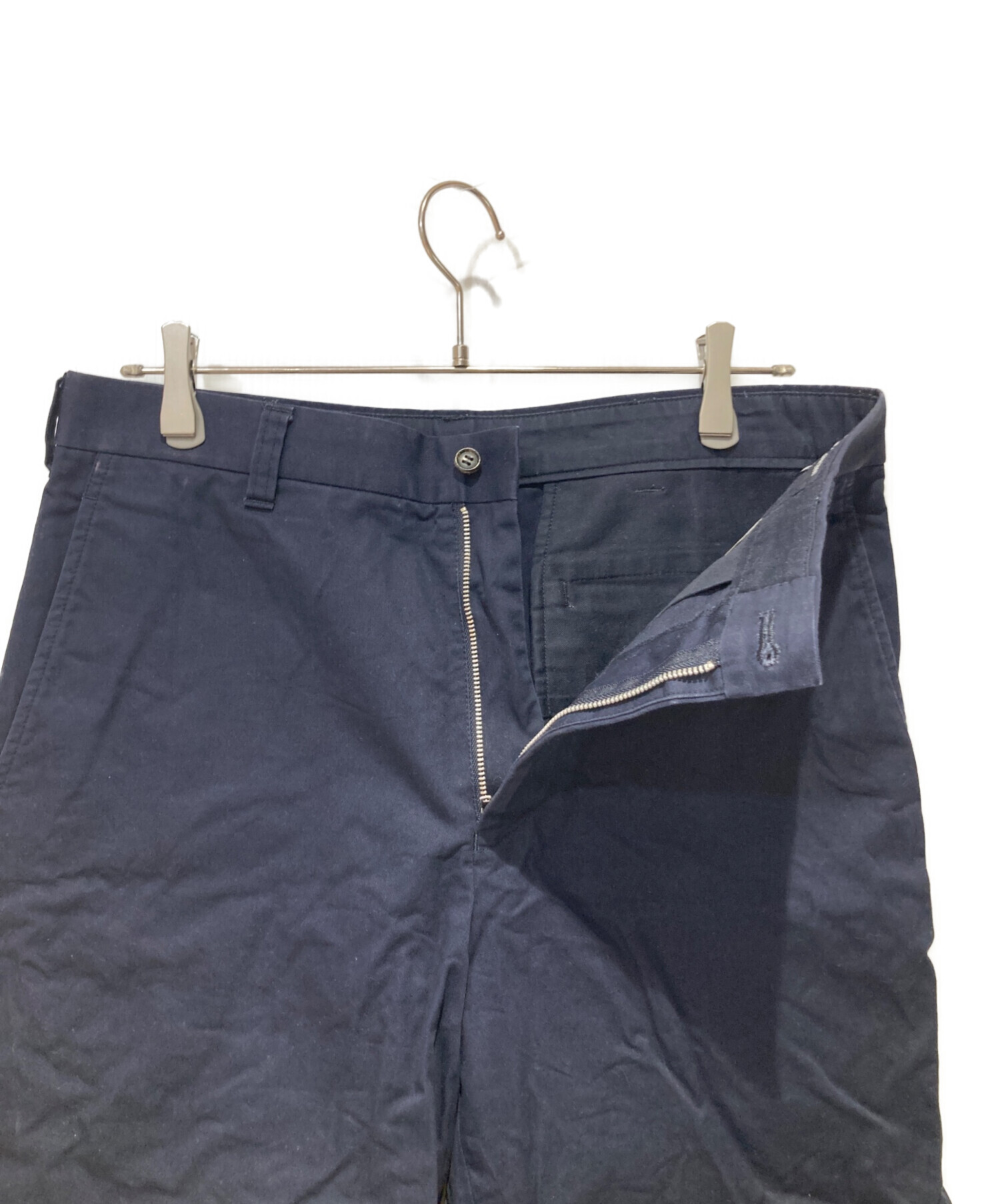 コムデギャルソン　二次元平面デザイン　濃紺　ハーフパンツパンツ 中古・古着通販】COMME des GARCONS HOMME (コムデギャルソン オム