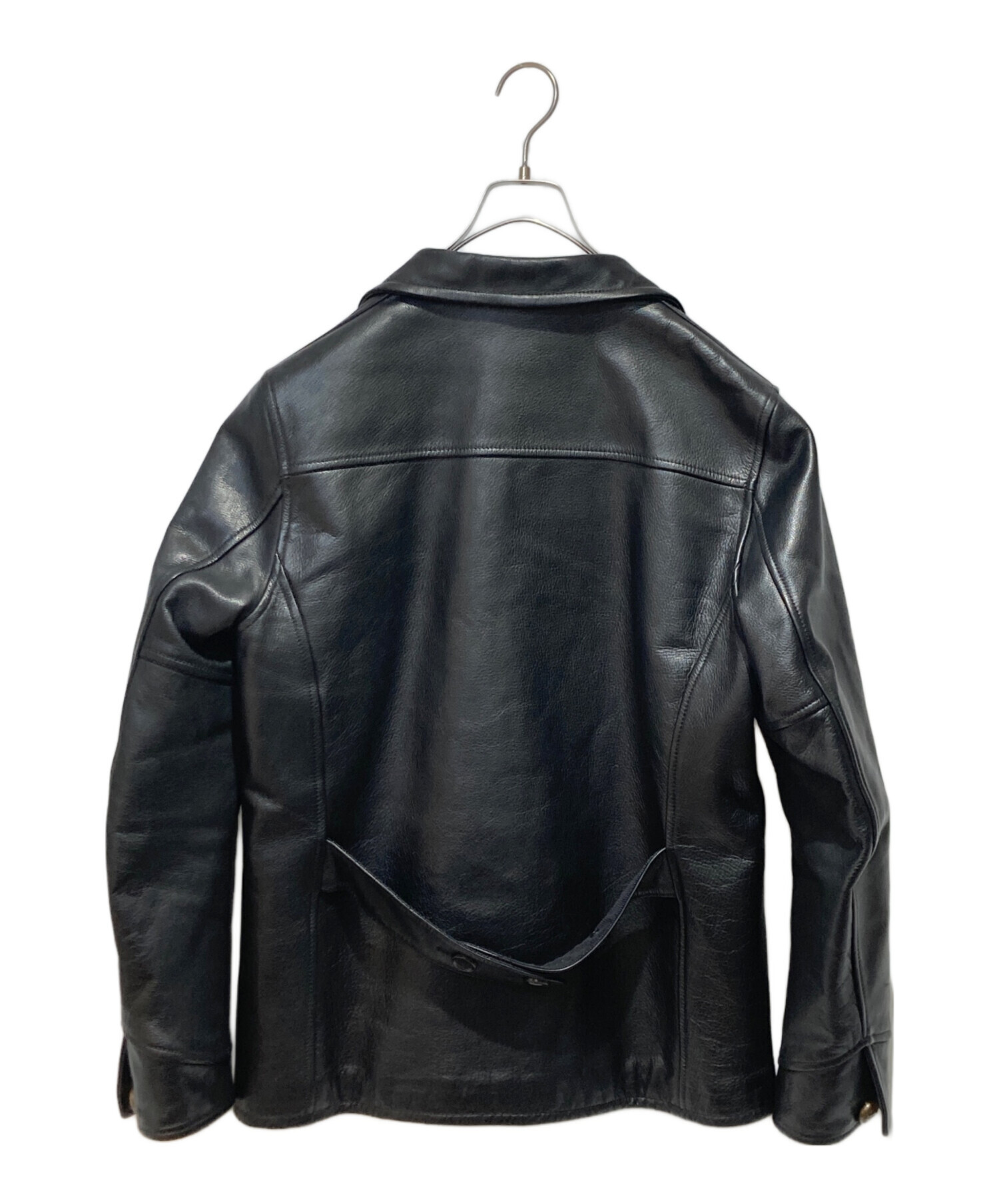 中古・古着通販】GLAD HAND (グラッドハンド) カウレザーカーコート