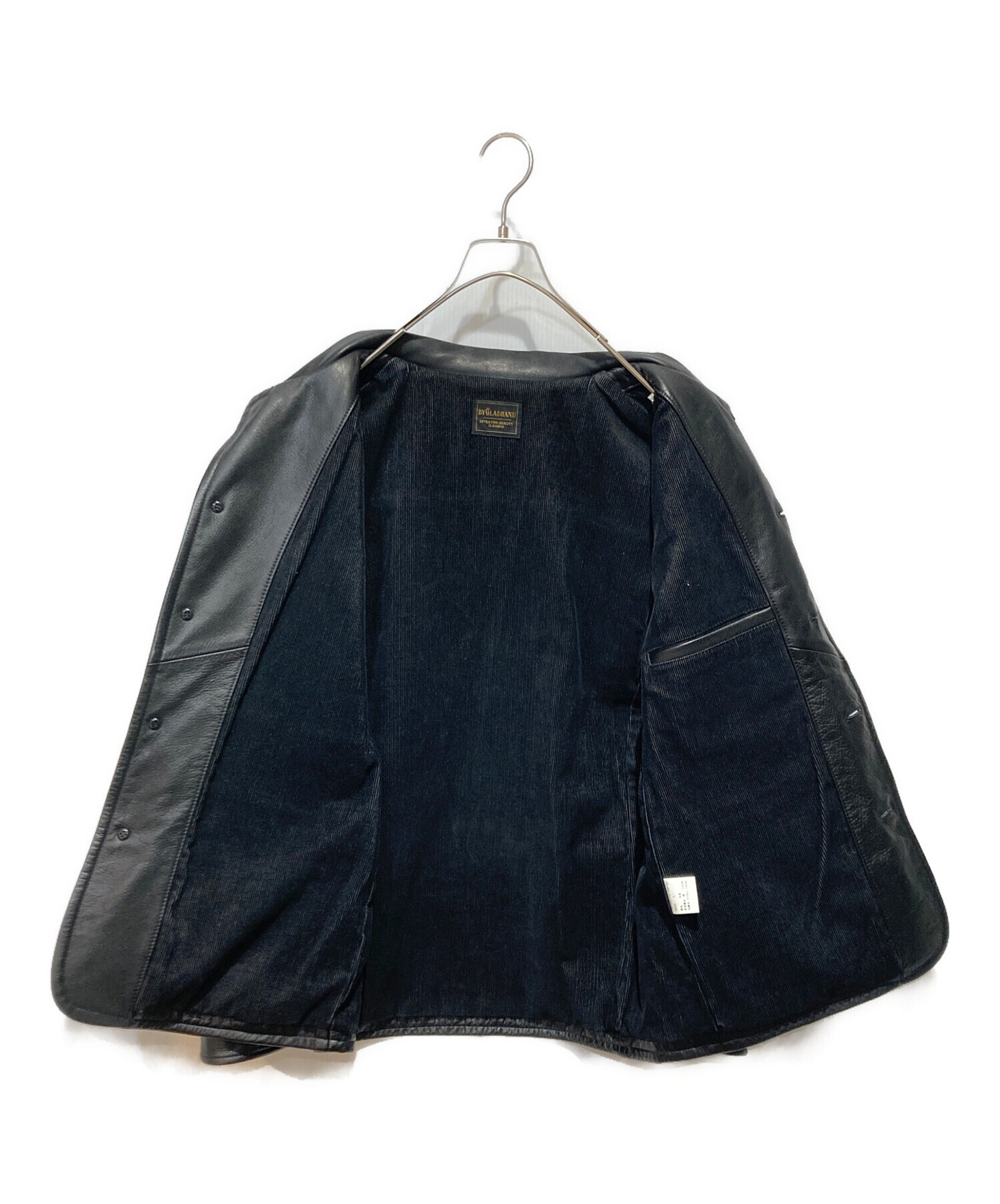 美品】グラッドハンド ディアスキン カーコート レザージャケット