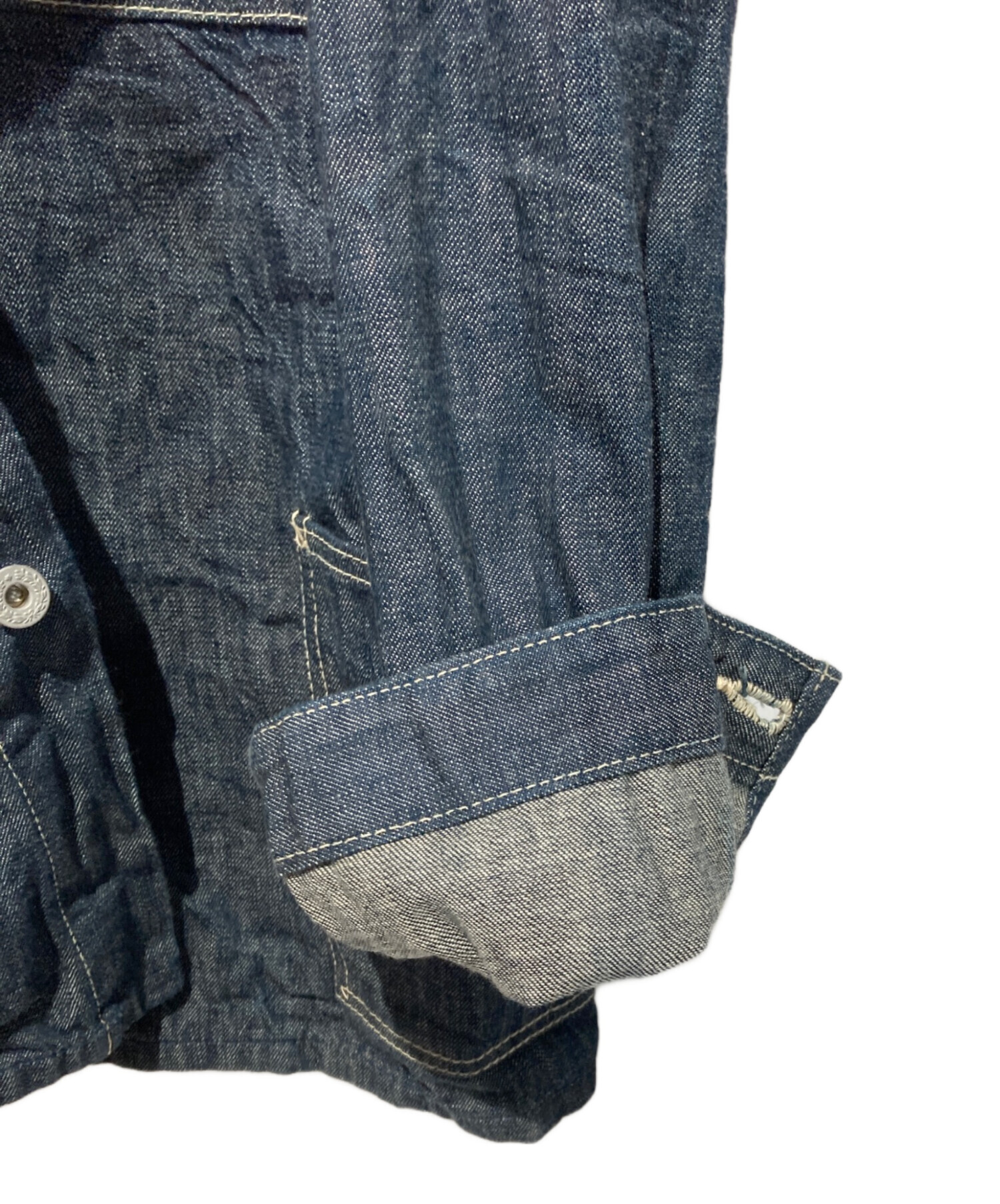 売約済みですEVISUカバーオール38 中古・古着通販】EVISU (エヴィス) カバーオール インディゴ サイズ:38