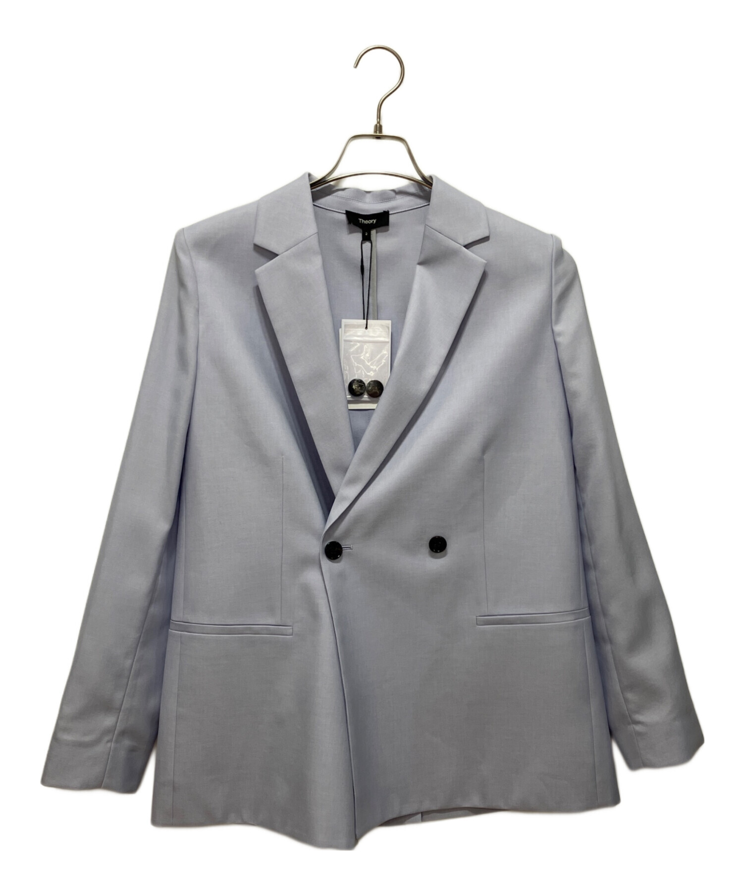 中古・古着通販】theory (セオリー) Relaxed Double Jacket パープル