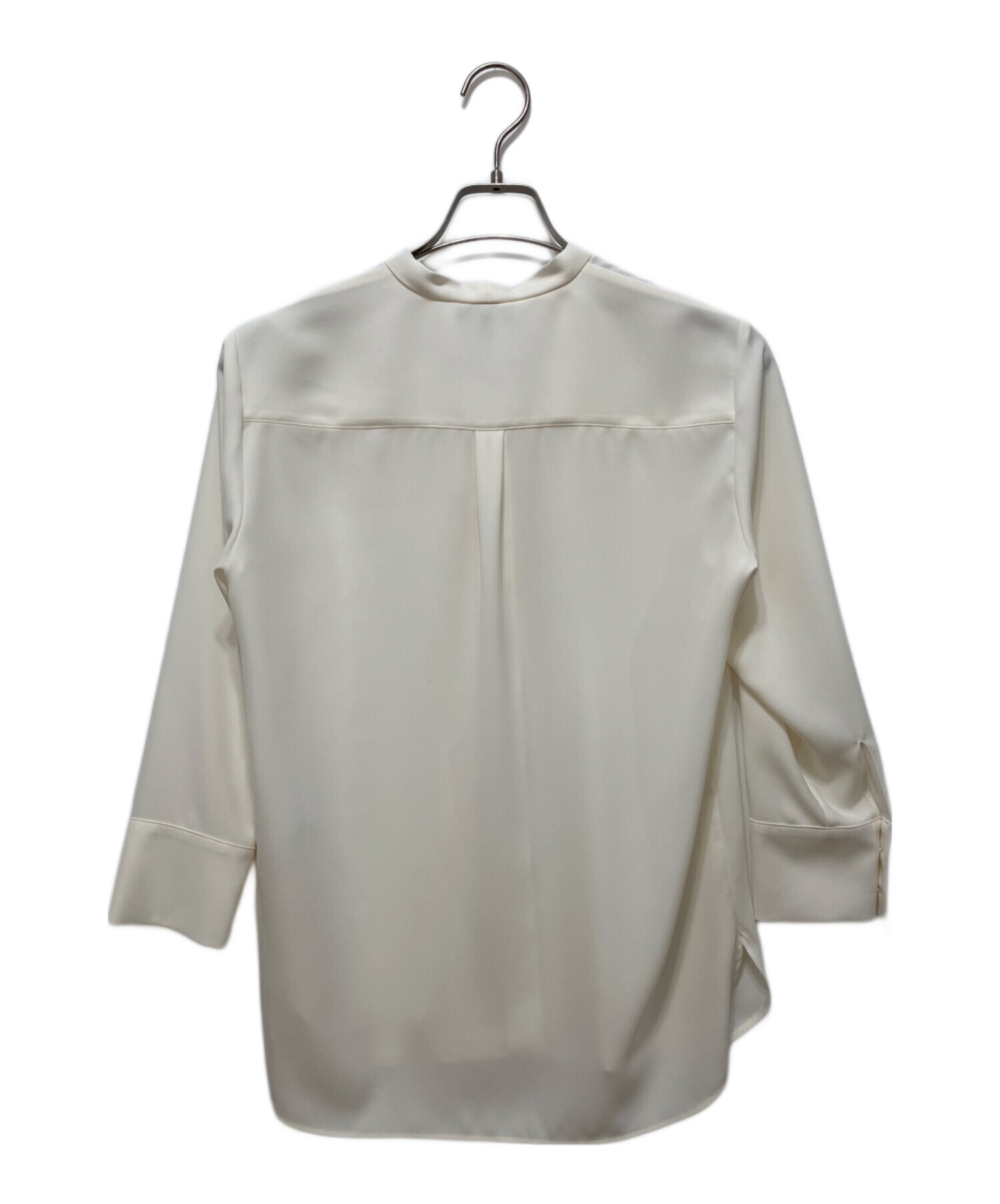 セオリー　Prime ette Tie Blous アイボリー S 中古・古着通販】theory (セオリー) Tie Blouse Prime Georgette