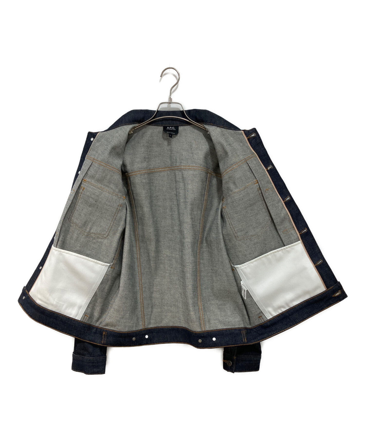 中古・古着通販】A.P.C. (アーペーセー) デニムジャケット インディゴ