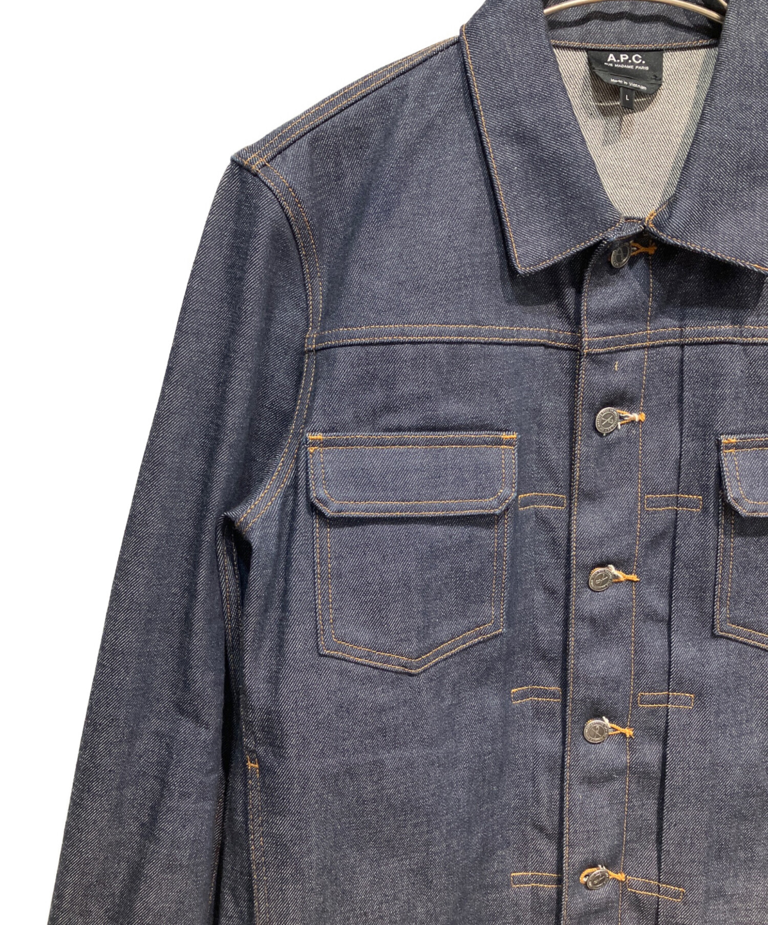 中古・古着通販】A.P.C. (アーペーセー) デニムジャケット インディゴ