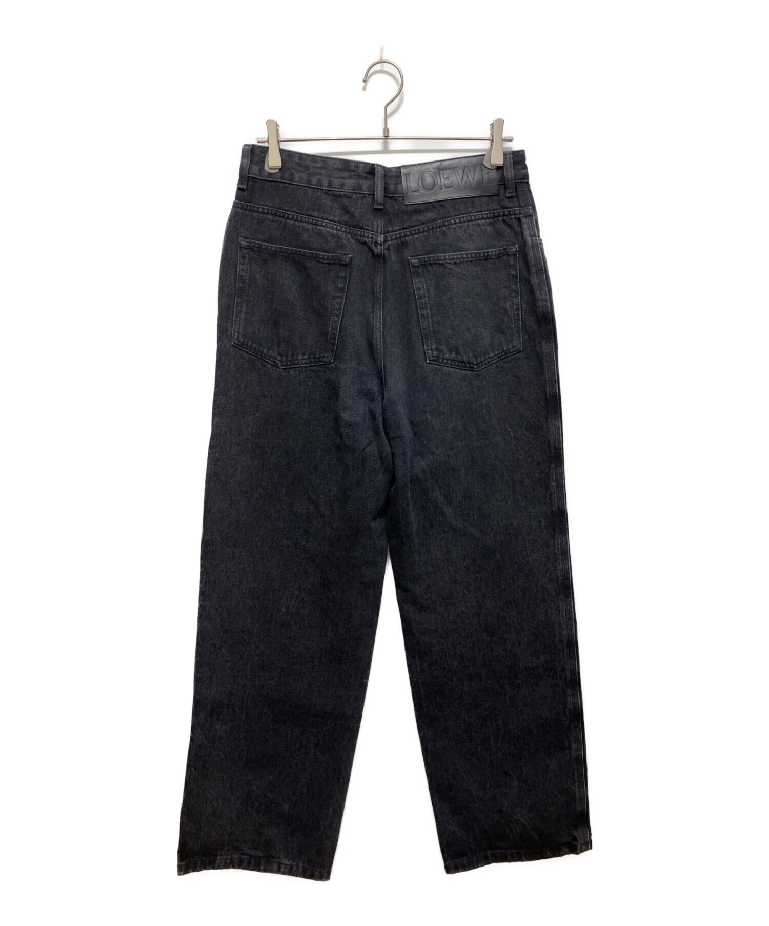 中古・古着通販】LOEWE (ロエベ) ANAGRAM BAGGY ブラック サイズ:48 未
