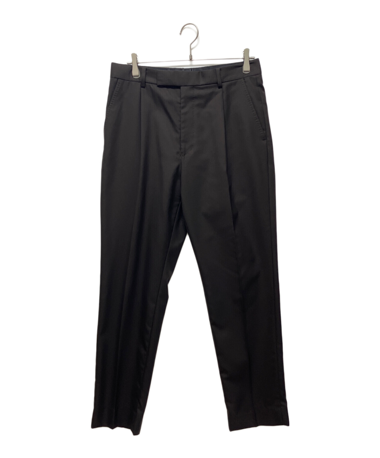 中古・古着通販】WACKO MARIA (ワコマリア) タックパンツ ブラウン