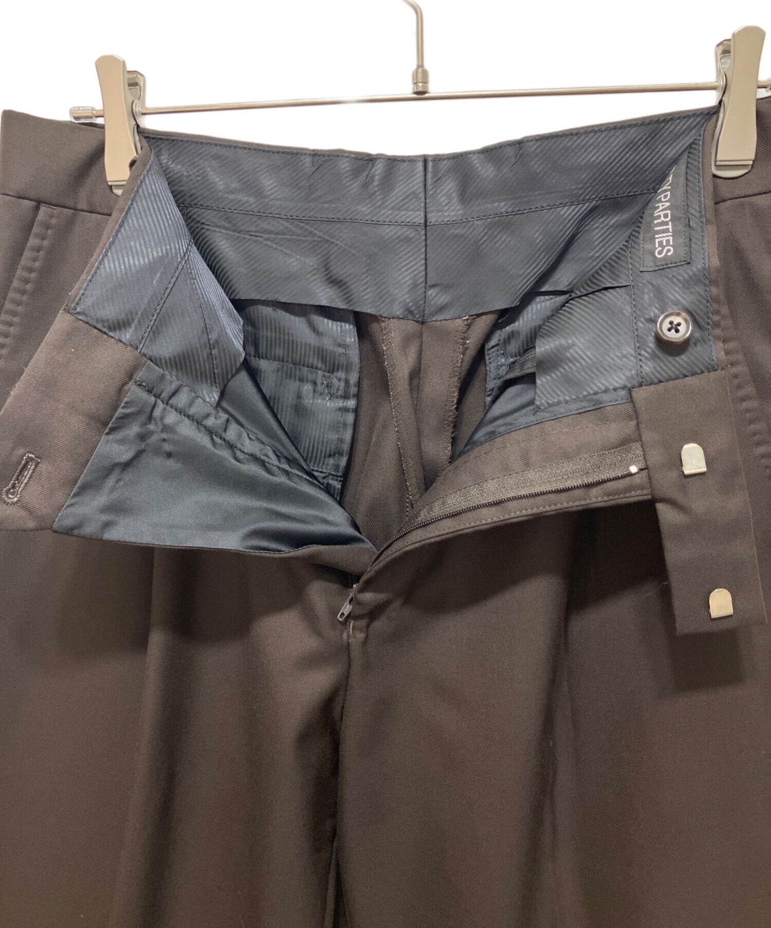 中古・古着通販】WACKO MARIA (ワコマリア) タックパンツ ブラウン