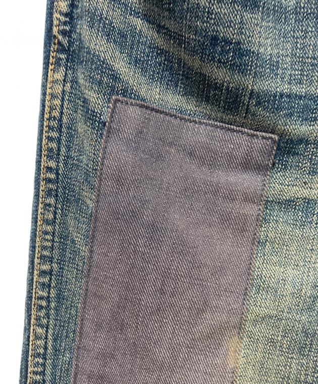 中古・古着通販】NUMBER (N)INE (ナンバーナイン) リペアデニムパンツ