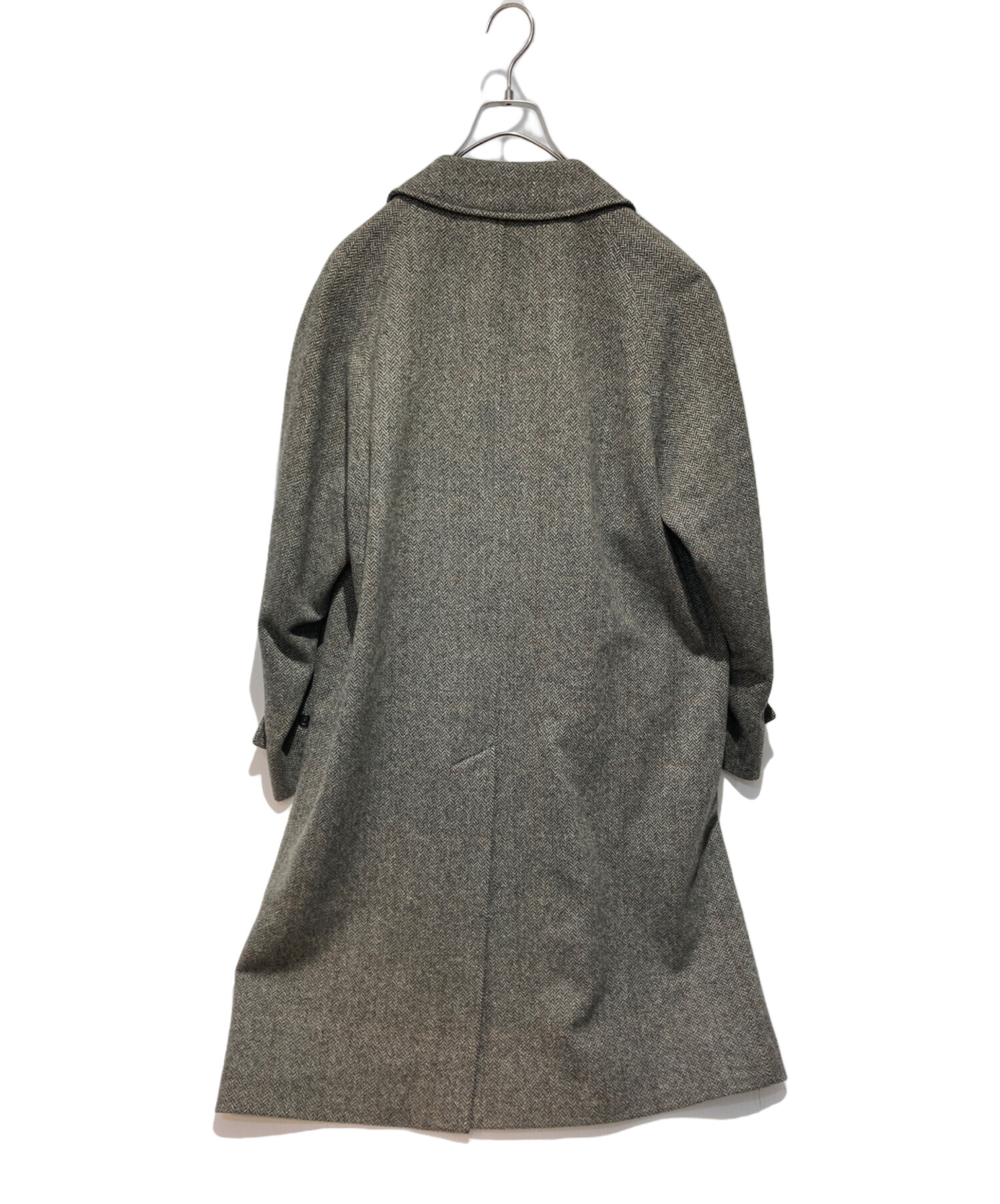 【超レア未使用級◆52◆ヘリンボーン】バーバリーダブルブレスト チェスターコート 中古・古着通販】Burberry's (バーバリー) ヘリンボーンチェスター