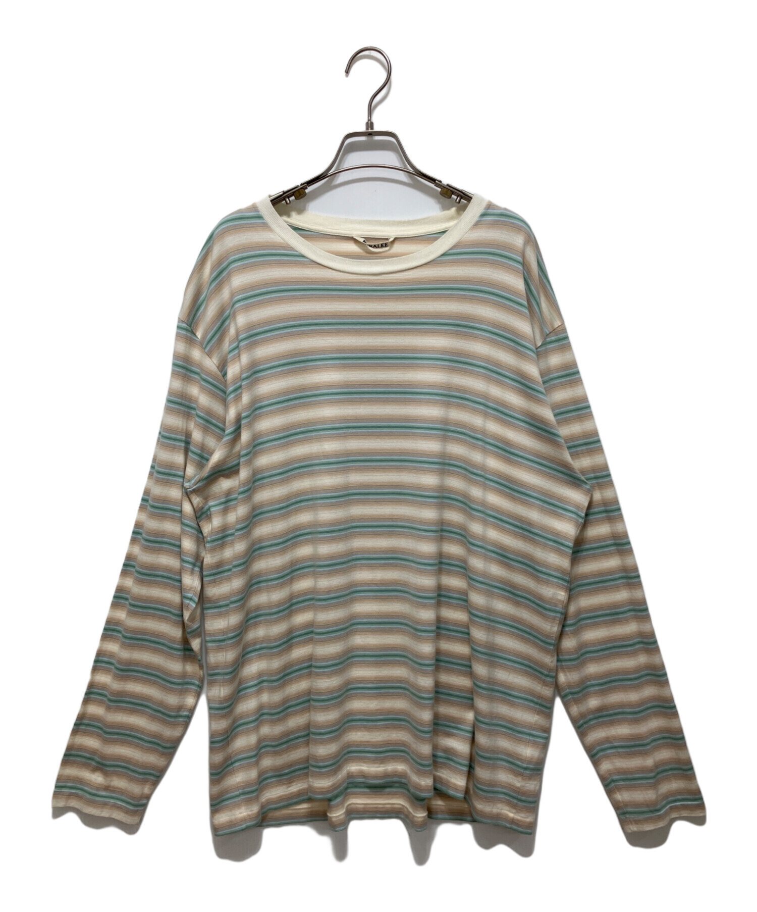 中古・古着通販】AURALEE (オーラリー) GRADIENT STRIPE JERSEY L/S