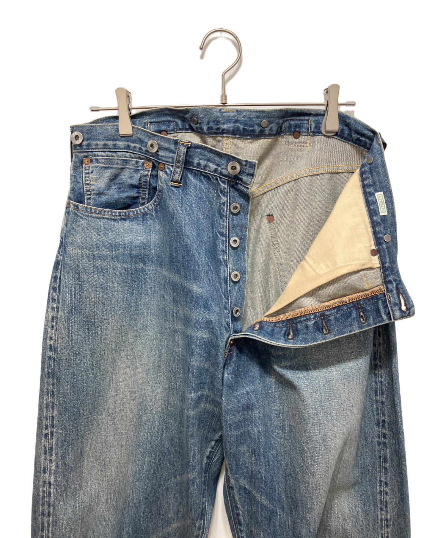 中古・古着通販】A.PRESSE (アプレッセ) Washed Wide Denim Pants 