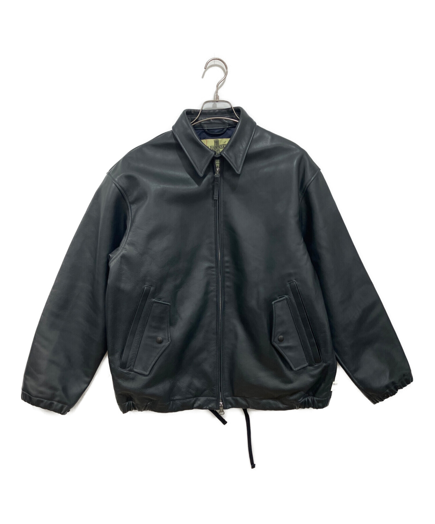  　ブラックレザージャケット 中古・古着通販】SSZ (エスエスズィー) レザージャケット ブラック