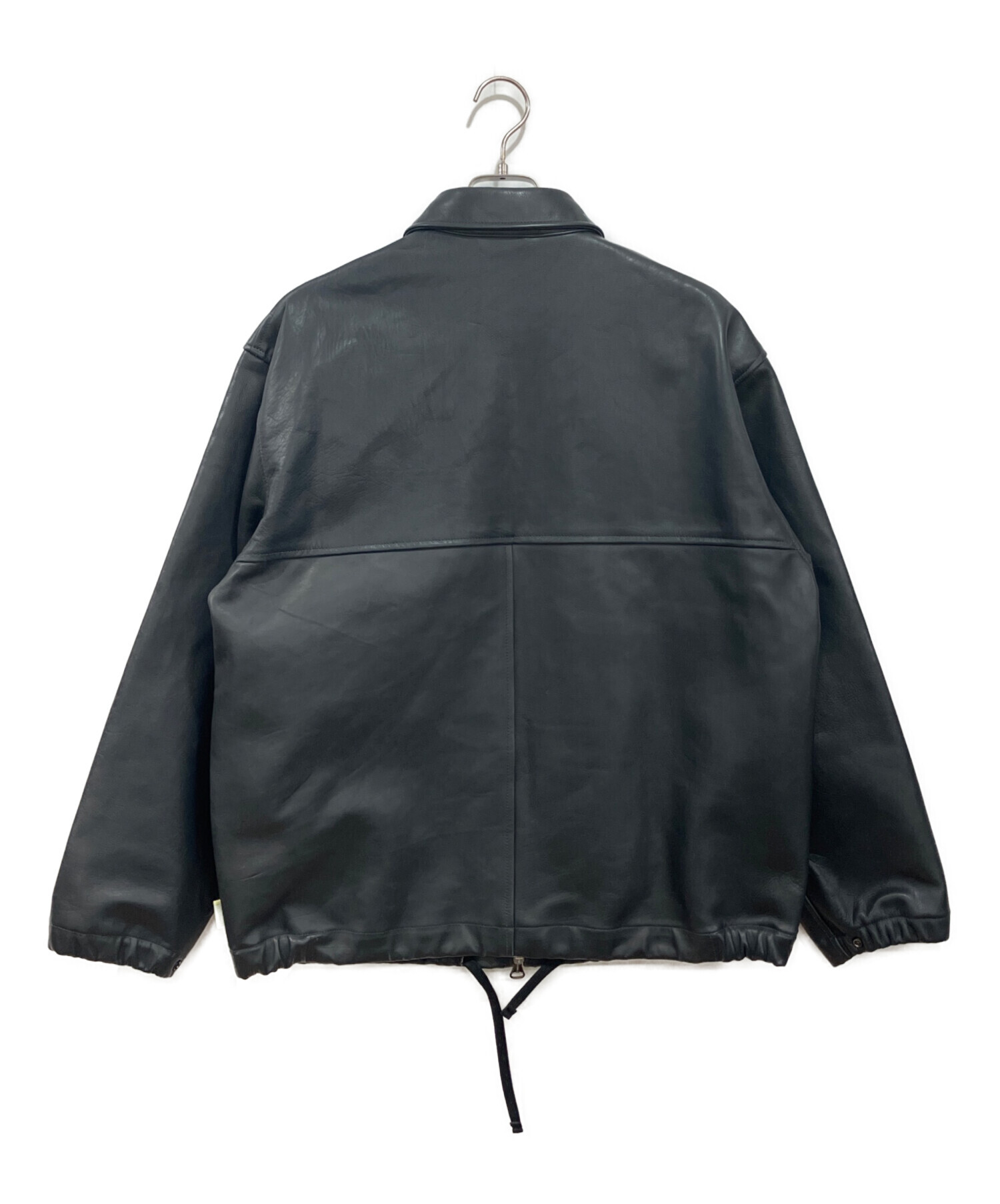 中古・古着通販】SSZ (エスエスズィー) レザージャケット ブラック