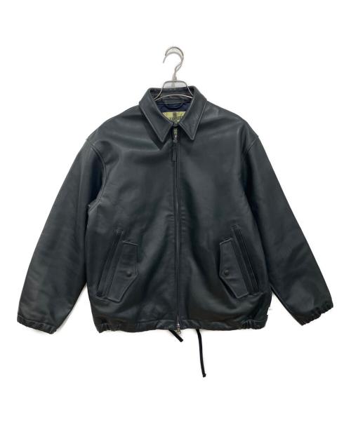 中古・古着通販】SSZ (エスエスズィー) レザージャケット ブラック