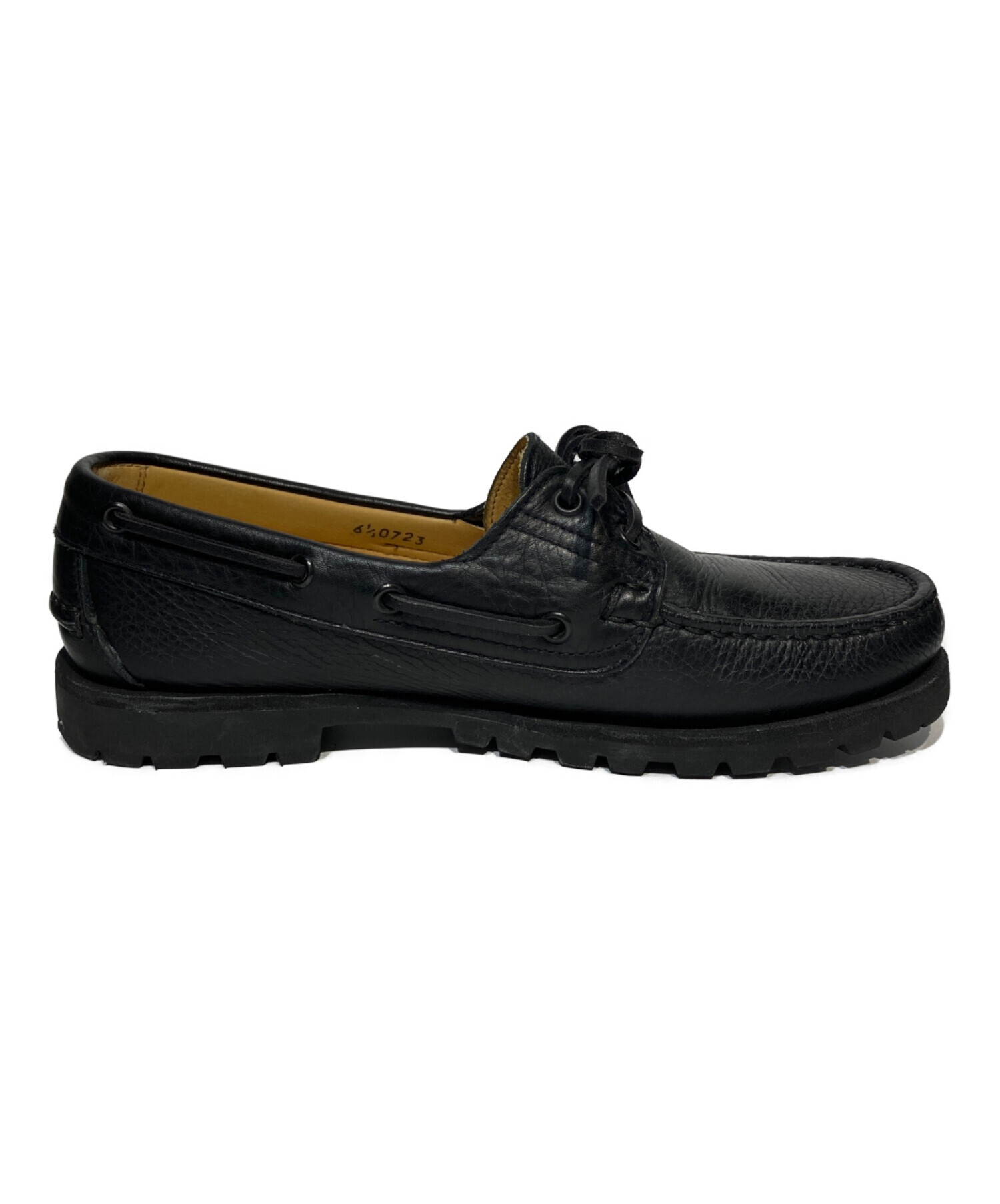 中古・古着通販】PARABOOT (パラブーツ) MALOデッキシューズ ブラック