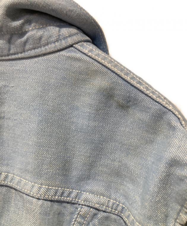 vintage90's古着 Wrangler グレー デニムジャケット 中古・古着通販】Wrangler (ラングラー) デニムジャケット ブルー