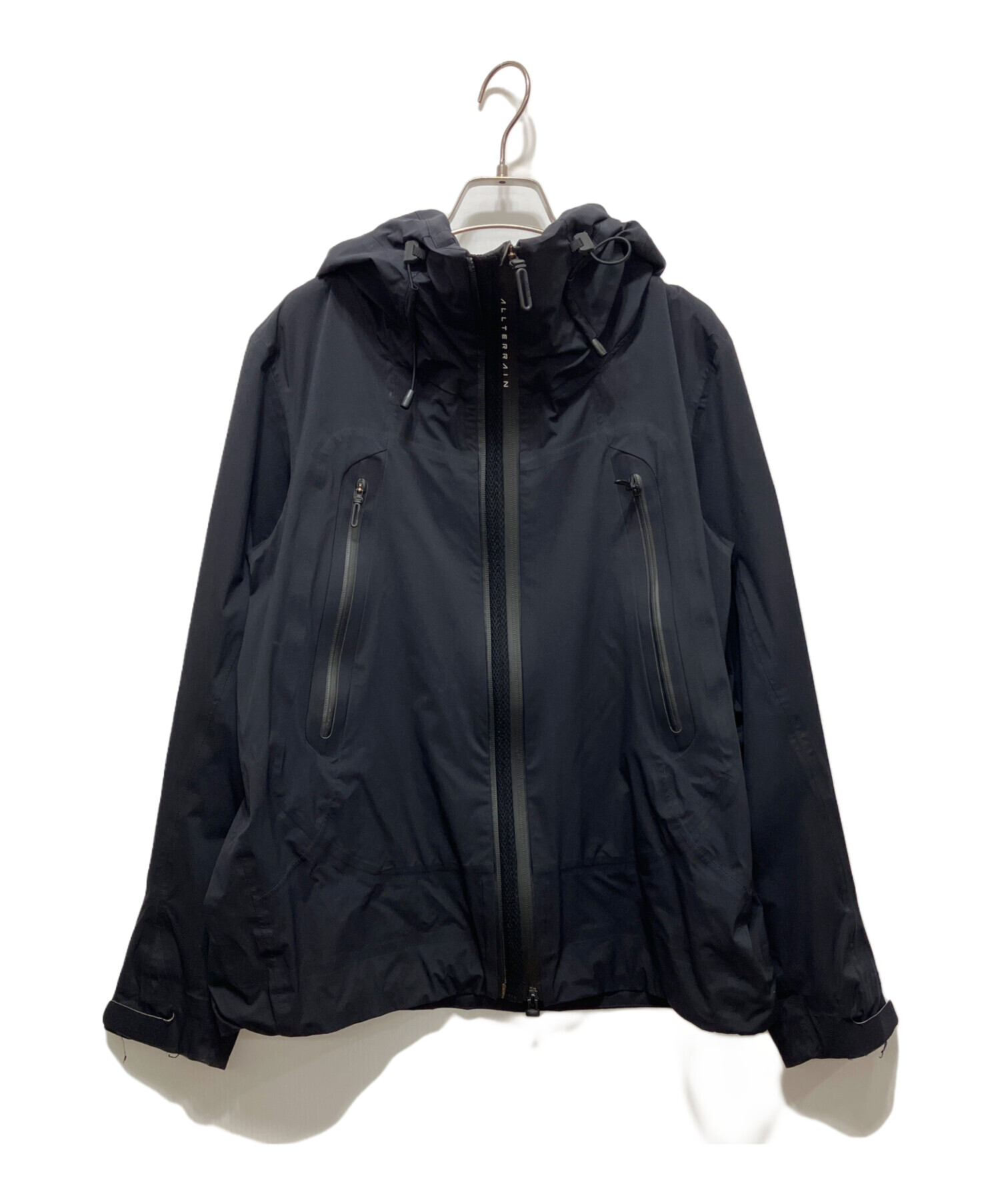 DESCENTE デサント カジュアルシャツ L 黒 【古着】【中古】 中古