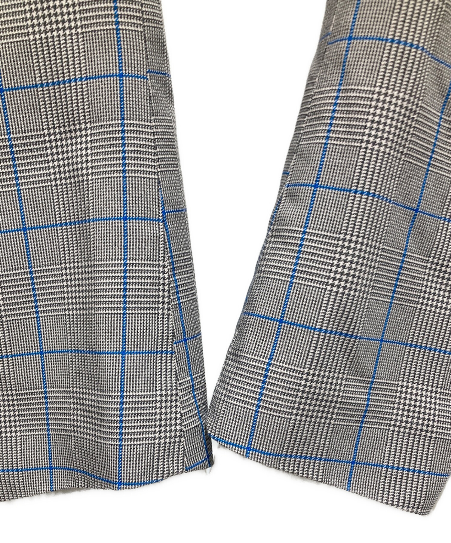 未使用タグ付　コムデギャルソンオムたドゥ　グレンチェック　ジャケット　L グレー 中古・古着通販】COMME des GARCONS HOMME DEUX (コムデギャルソン